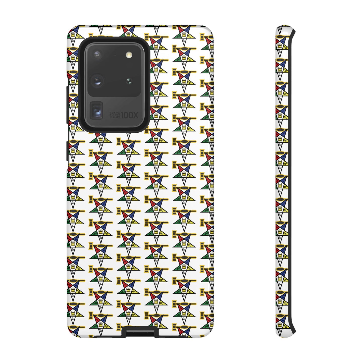 Tough Cases iPhone Case, Colorful Geometric Phone Cover, Unique Gift for Tech Lovers, Durable Phone Accessories, Trendy Phone Protector
