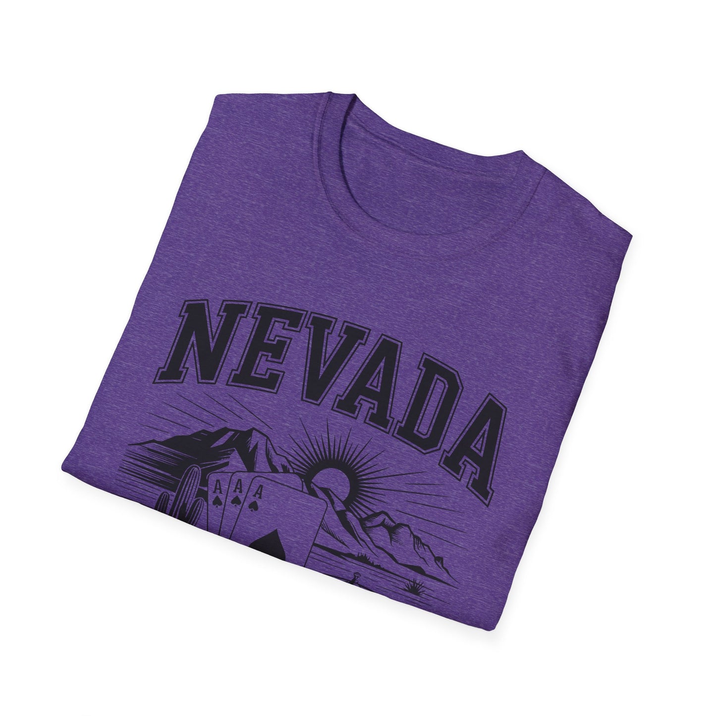 Nevada Vintage Graphic T-Shirt, Unisex Cool Tee, Casual Wear, Travel Souvenir, Gift for Nevada Lovers, Summer Style