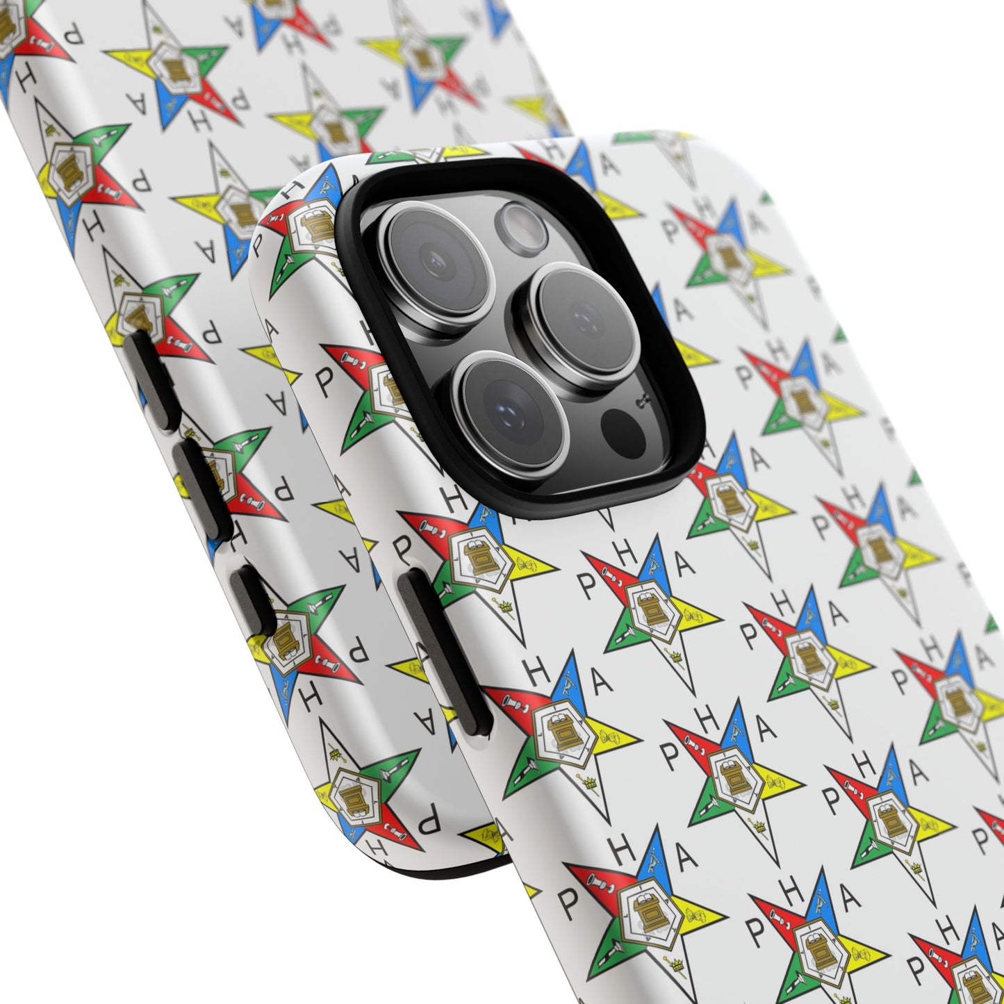 Colorful Phone Case for Tough Cases Lovers, Customizable Phone Accessories, Unique Gift, Durable Phone Cover, Fun Patterned Case