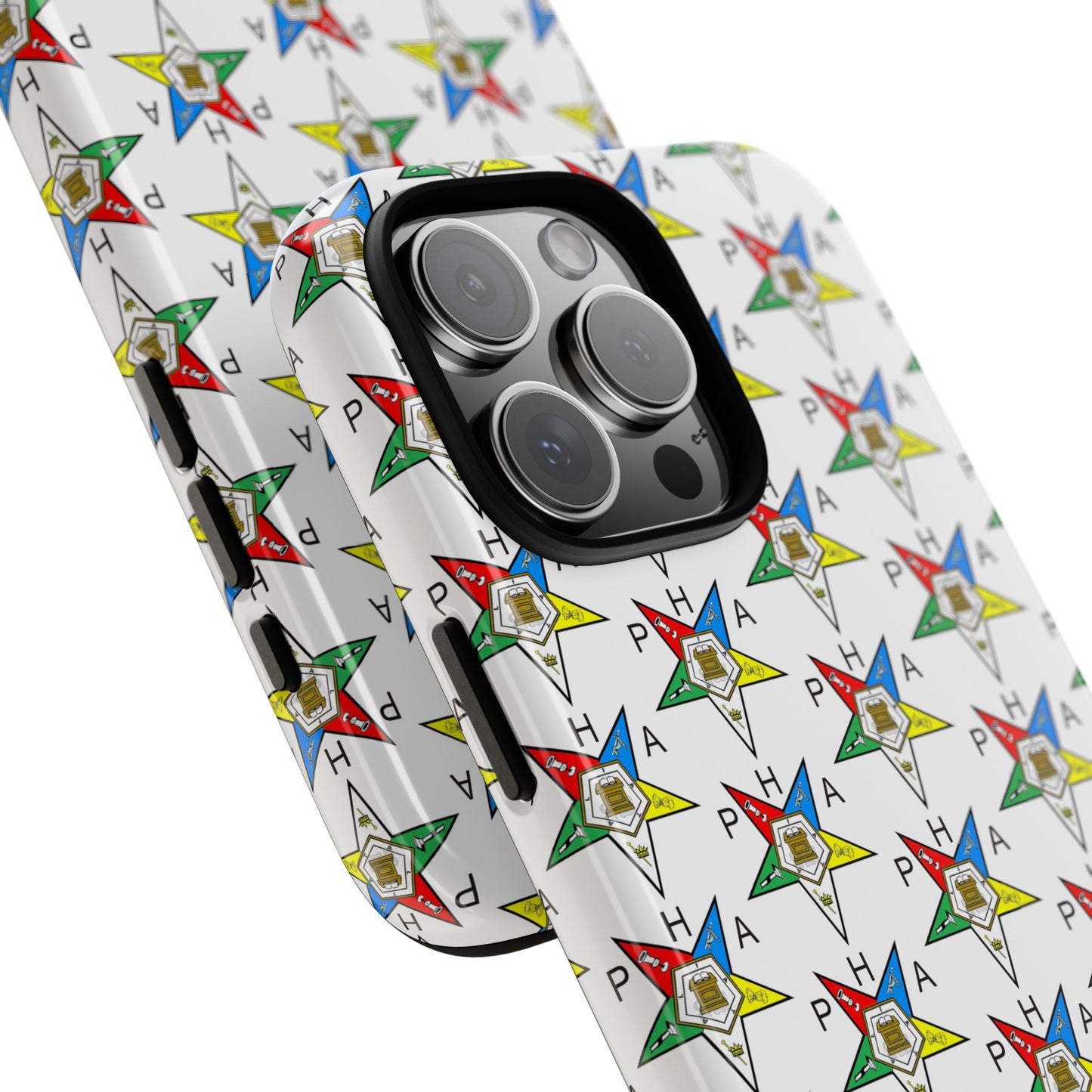 Colorful Phone Case for Tough Cases Lovers, Customizable Phone Accessories, Unique Gift, Durable Phone Cover, Fun Patterned Case