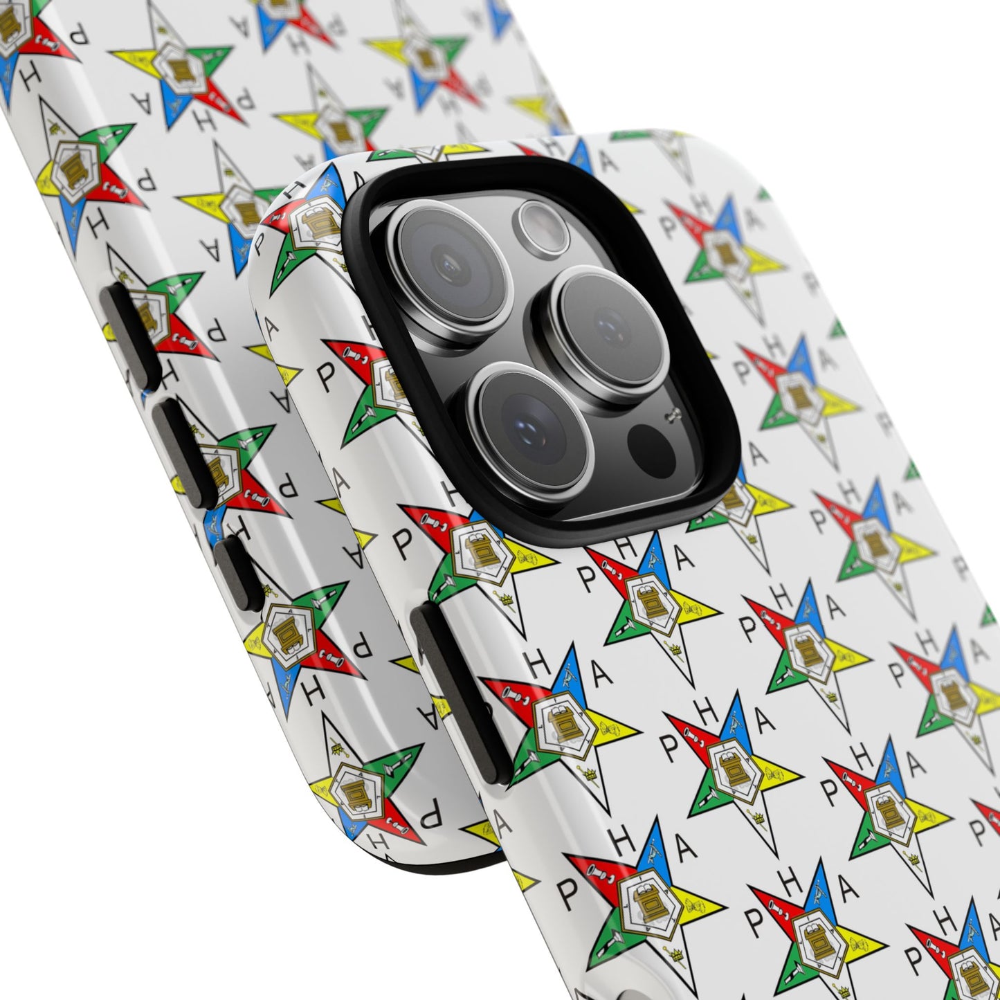 Colorful Phone Case for Tough Cases Lovers, Customizable Phone Accessories, Unique Gift, Durable Phone Cover, Fun Patterned Case