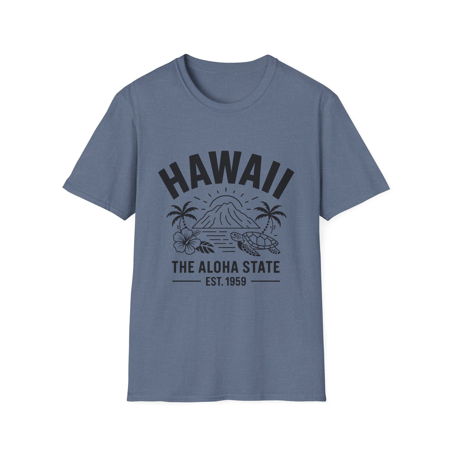Hawaii Themed Unisex T-Shirt, Casual Summer Tee, Travel Souvenir, Beachwear, Gift for Aloha Lovers