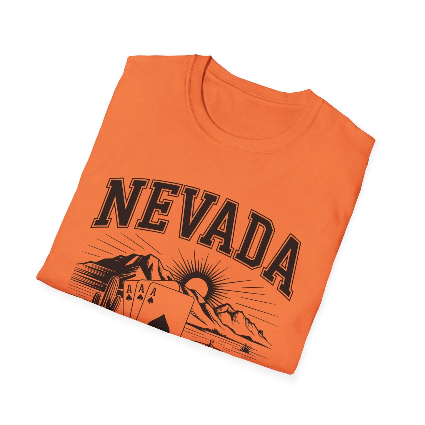 Nevada Vintage Graphic T-Shirt, Unisex Cool Tee, Casual Wear, Travel Souvenir, Gift for Nevada Lovers, Summer Style