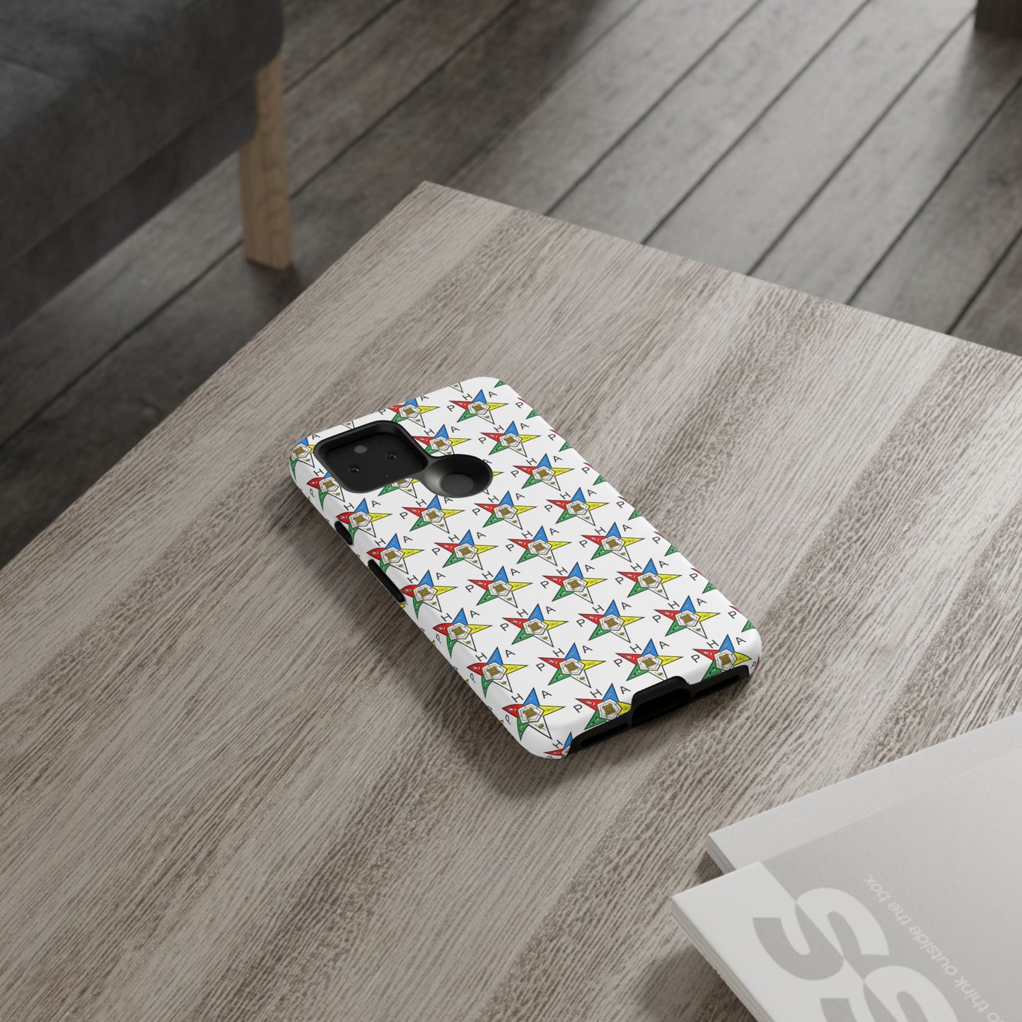 Colorful Phone Case for Tough Cases Lovers, Customizable Phone Accessories, Unique Gift, Durable Phone Cover, Fun Patterned Case