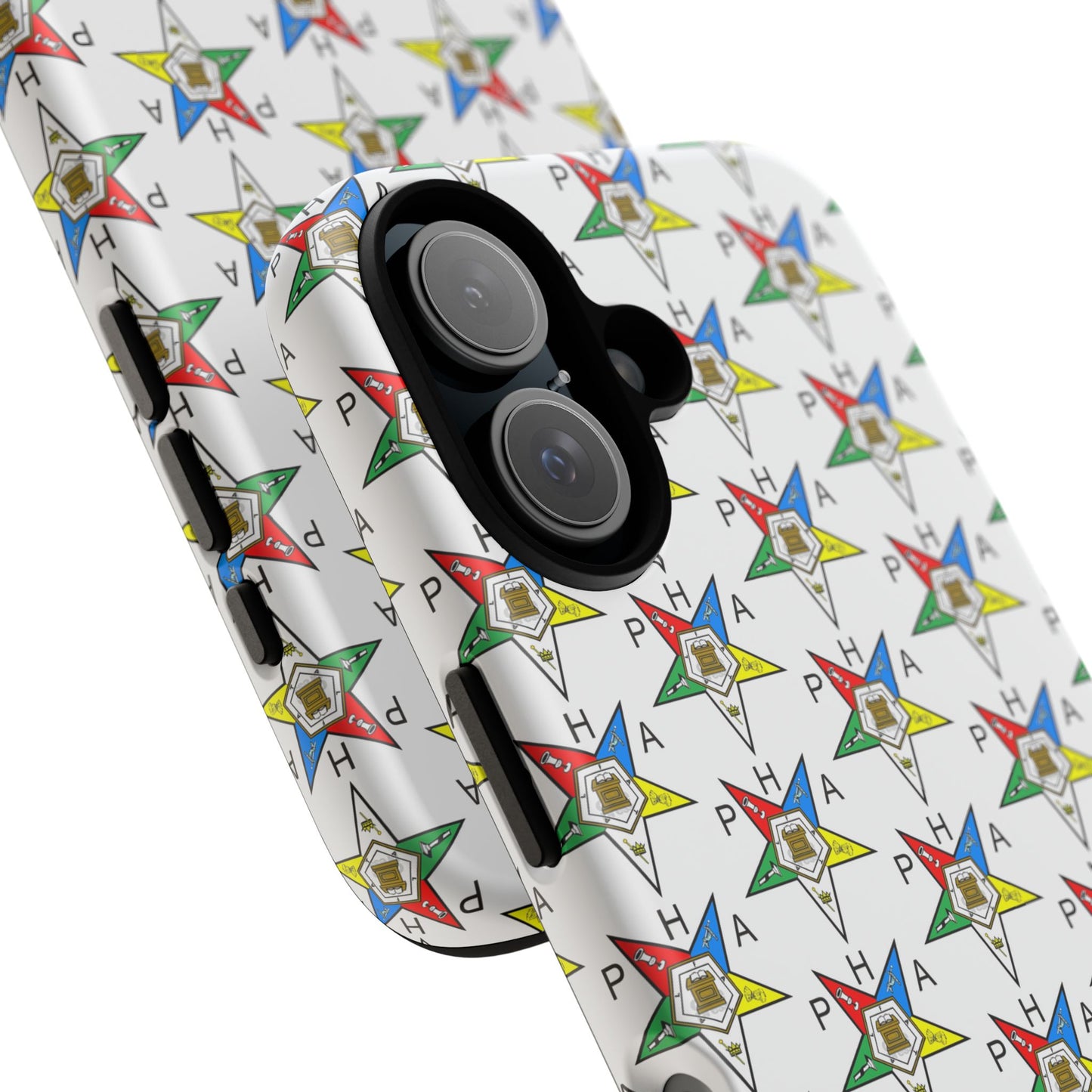 Colorful Phone Case for Tough Cases Lovers, Customizable Phone Accessories, Unique Gift, Durable Phone Cover, Fun Patterned Case