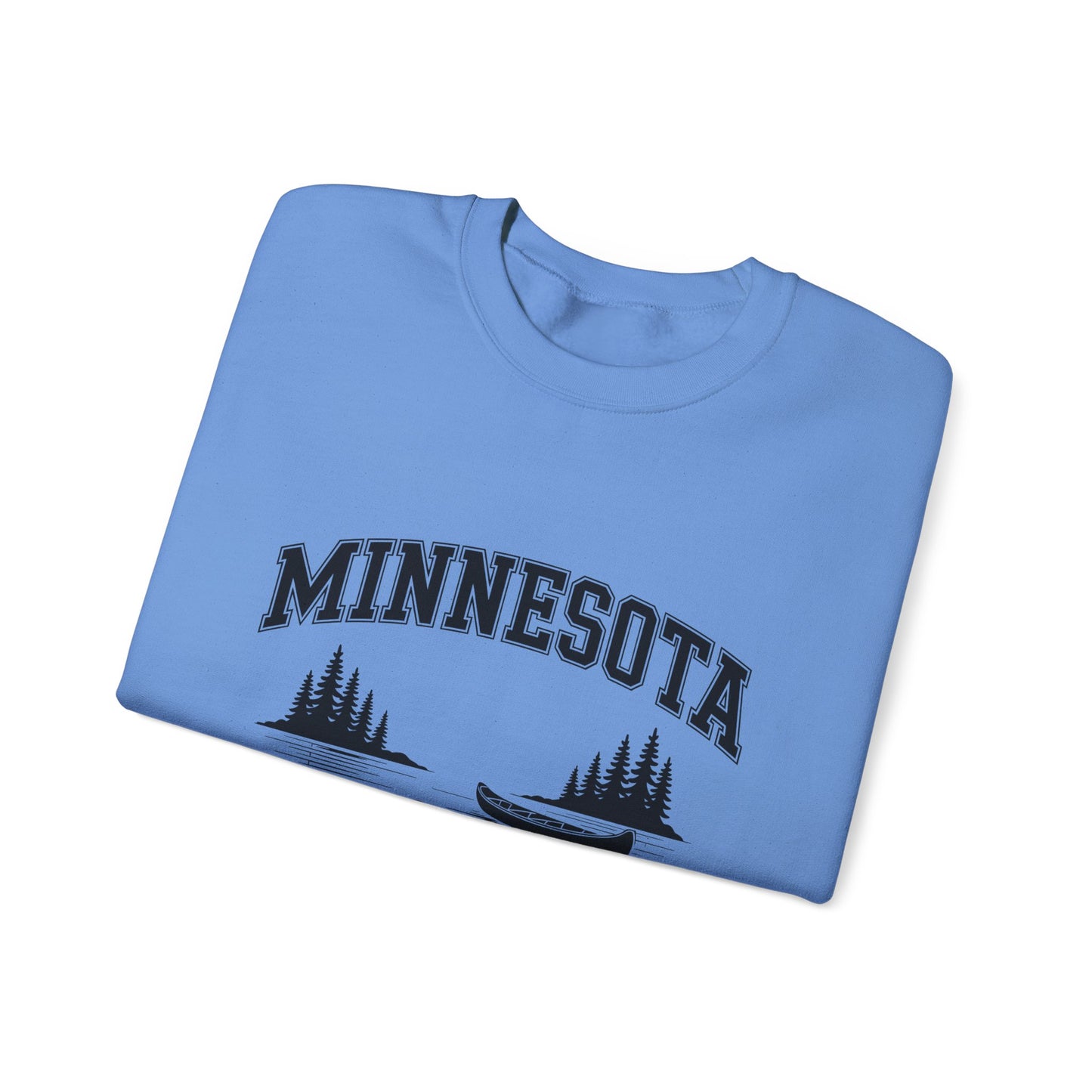 Minnesota Vintage Crewneck Sweatshirt, Cozy Sweatshirt, Gift for Travelers, Lake Life Apparel, Unisex Pullover