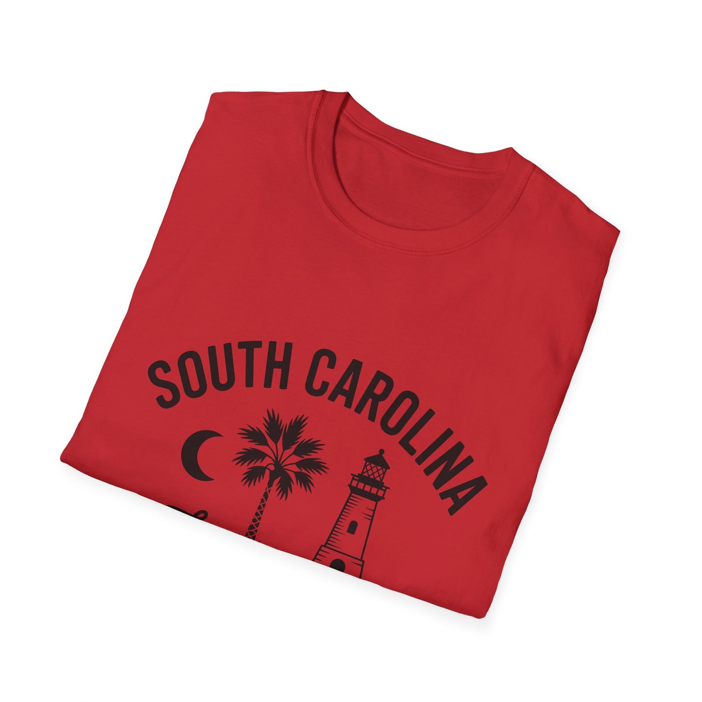 South Carolina Palmetto State T-Shirt, Cool State Pride Tee, Unisex Graphic Shirt, Vacation Souvenir Top, Gifts for Travelers