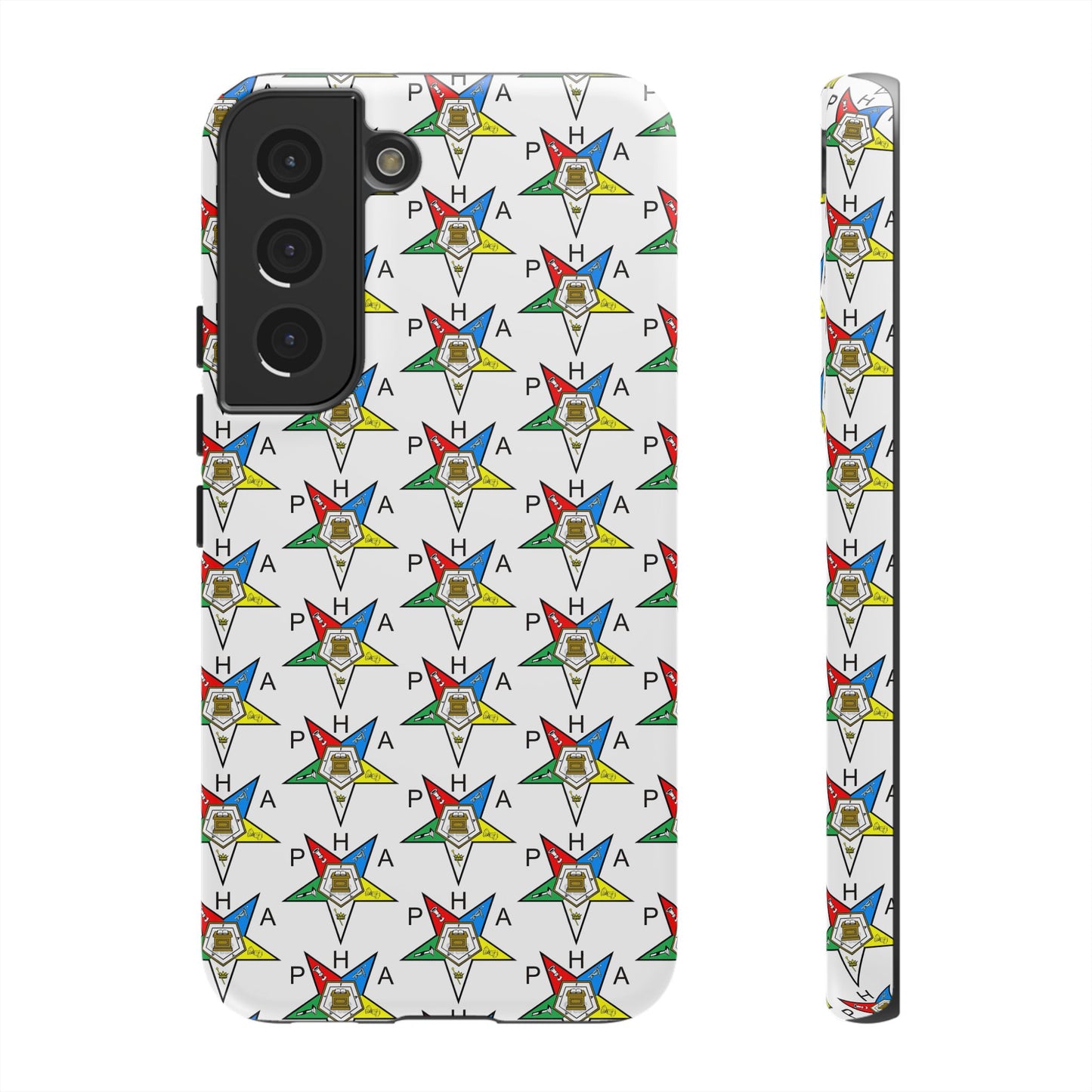 Colorful Phone Case for Tough Cases Lovers, Customizable Phone Accessories, Unique Gift, Durable Phone Cover, Fun Patterned Case