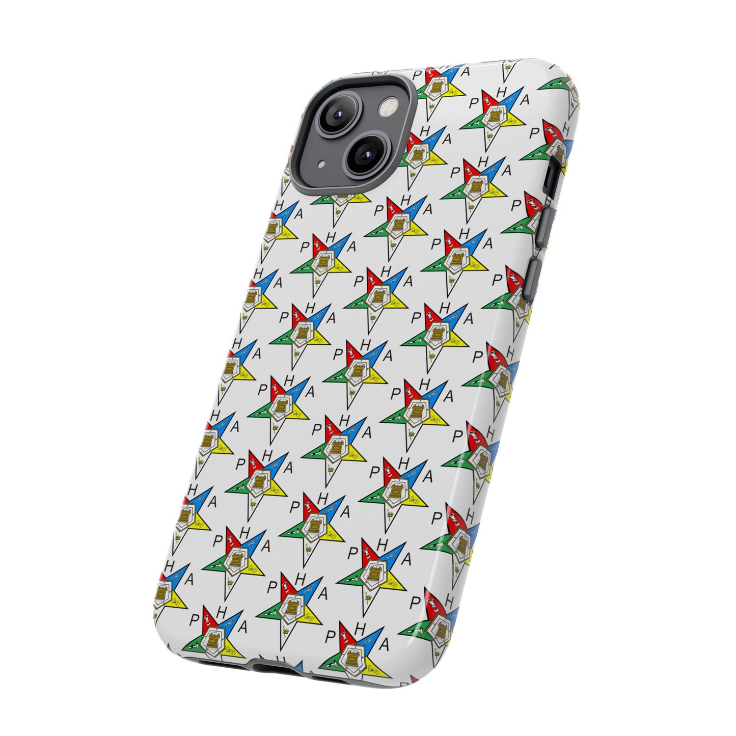 Colorful Phone Case for Tough Cases Lovers, Customizable Phone Accessories, Unique Gift, Durable Phone Cover, Fun Patterned Case