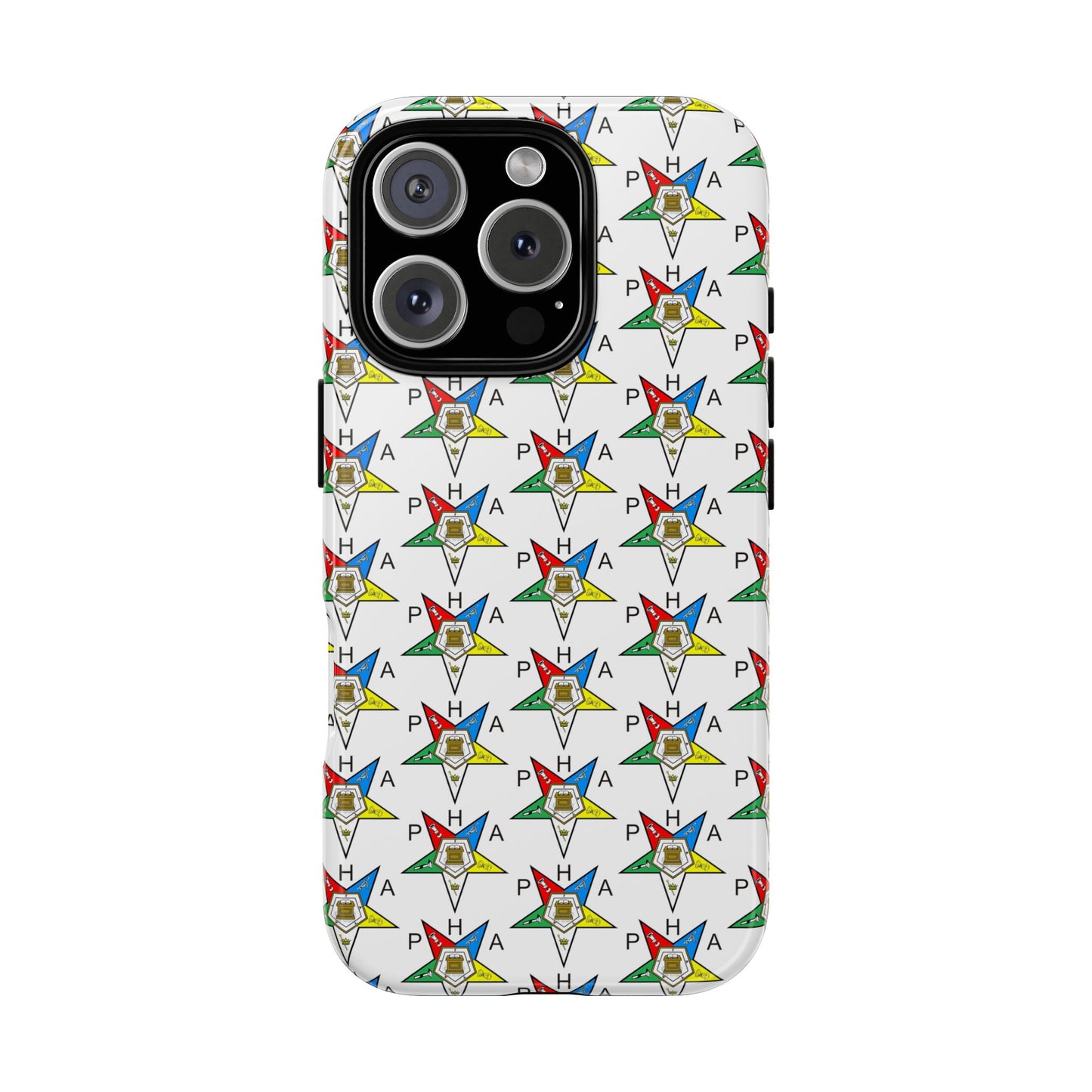 Colorful Phone Case for Tough Cases Lovers, Customizable Phone Accessories, Unique Gift, Durable Phone Cover, Fun Patterned Case