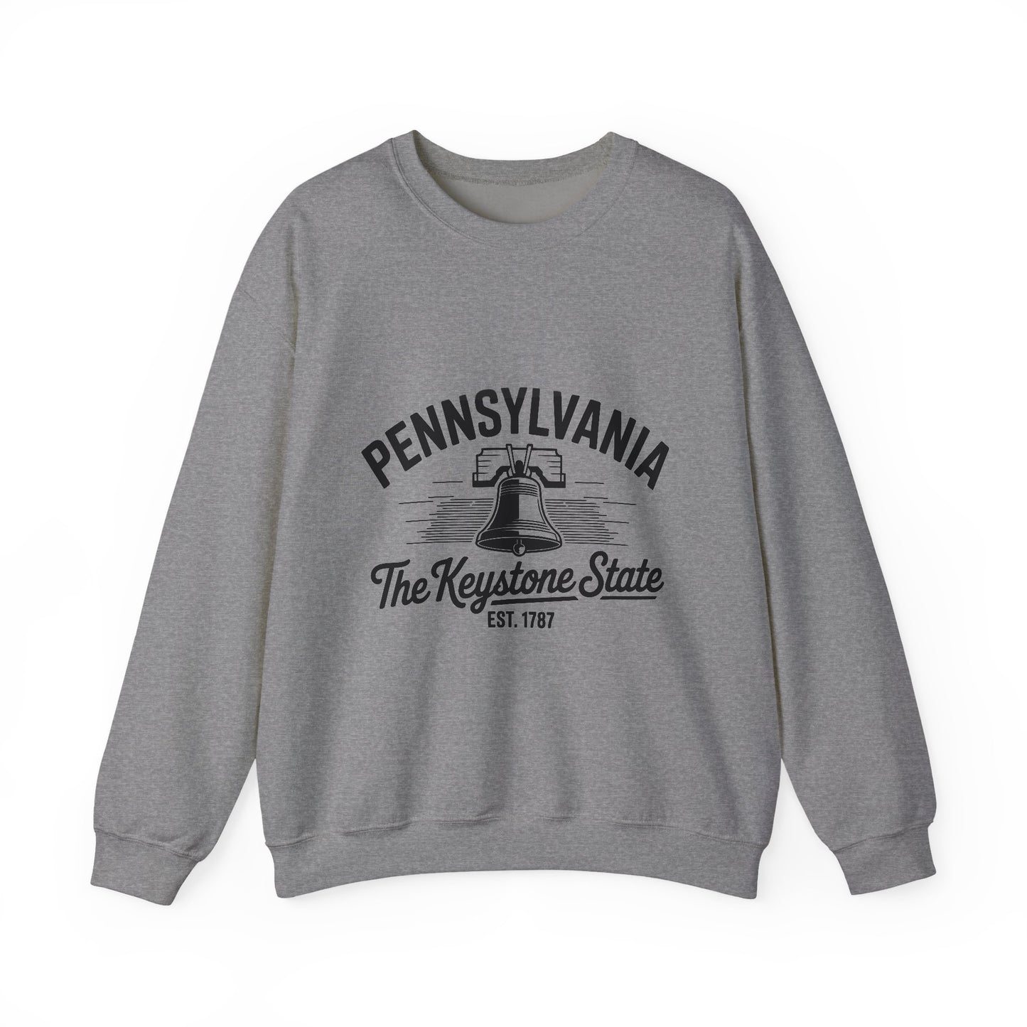 Pennsylvania Crewneck Sweatshirt, Cozy State Pride Apparel, Unisex Sweatshirt, Perfect for Gift Giving, Casual Outfit