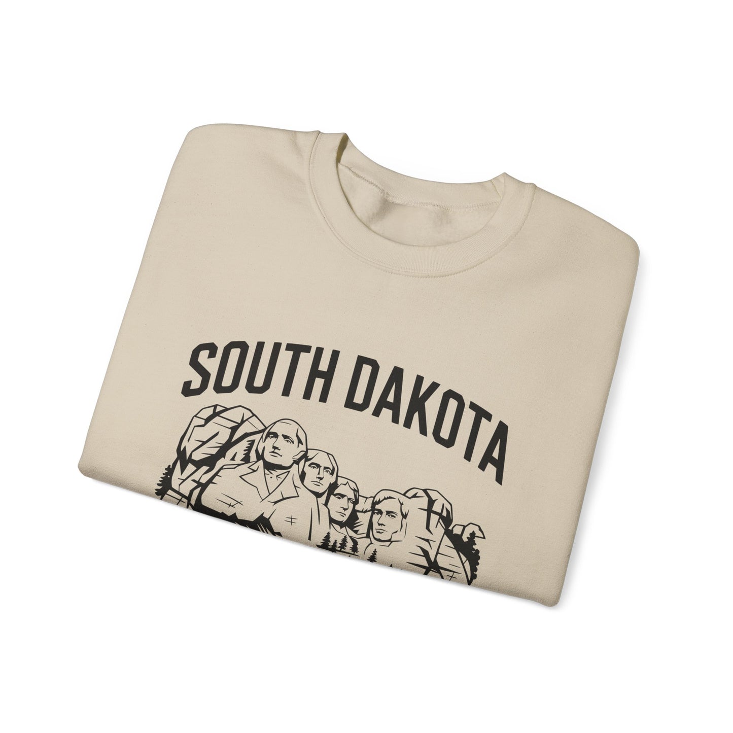 South Dakota Vintage Crewneck Sweatshirt | Mount Rushmore State Apparel, Unisex Pullover, Travel Souvenir, Casual Outfit, Gift for Him/Her