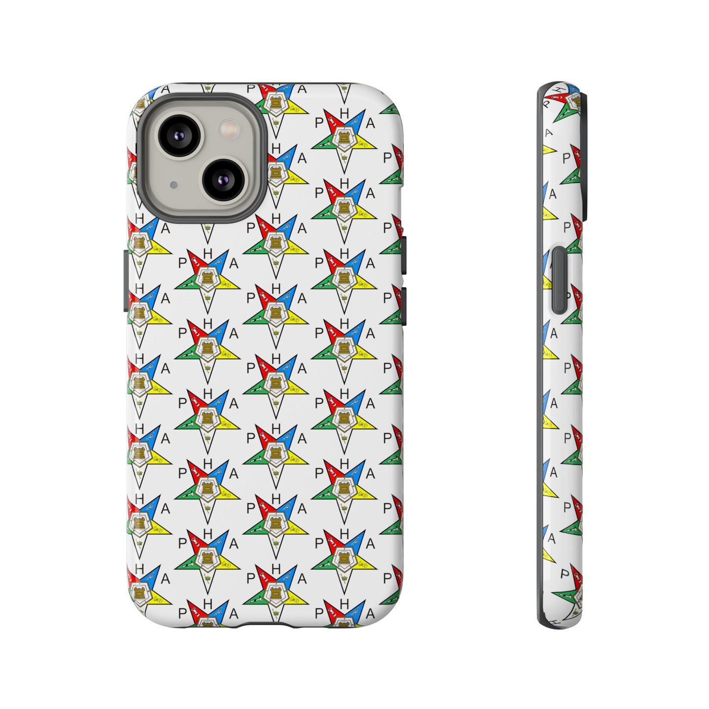 Colorful Phone Case for Tough Cases Lovers, Customizable Phone Accessories, Unique Gift, Durable Phone Cover, Fun Patterned Case