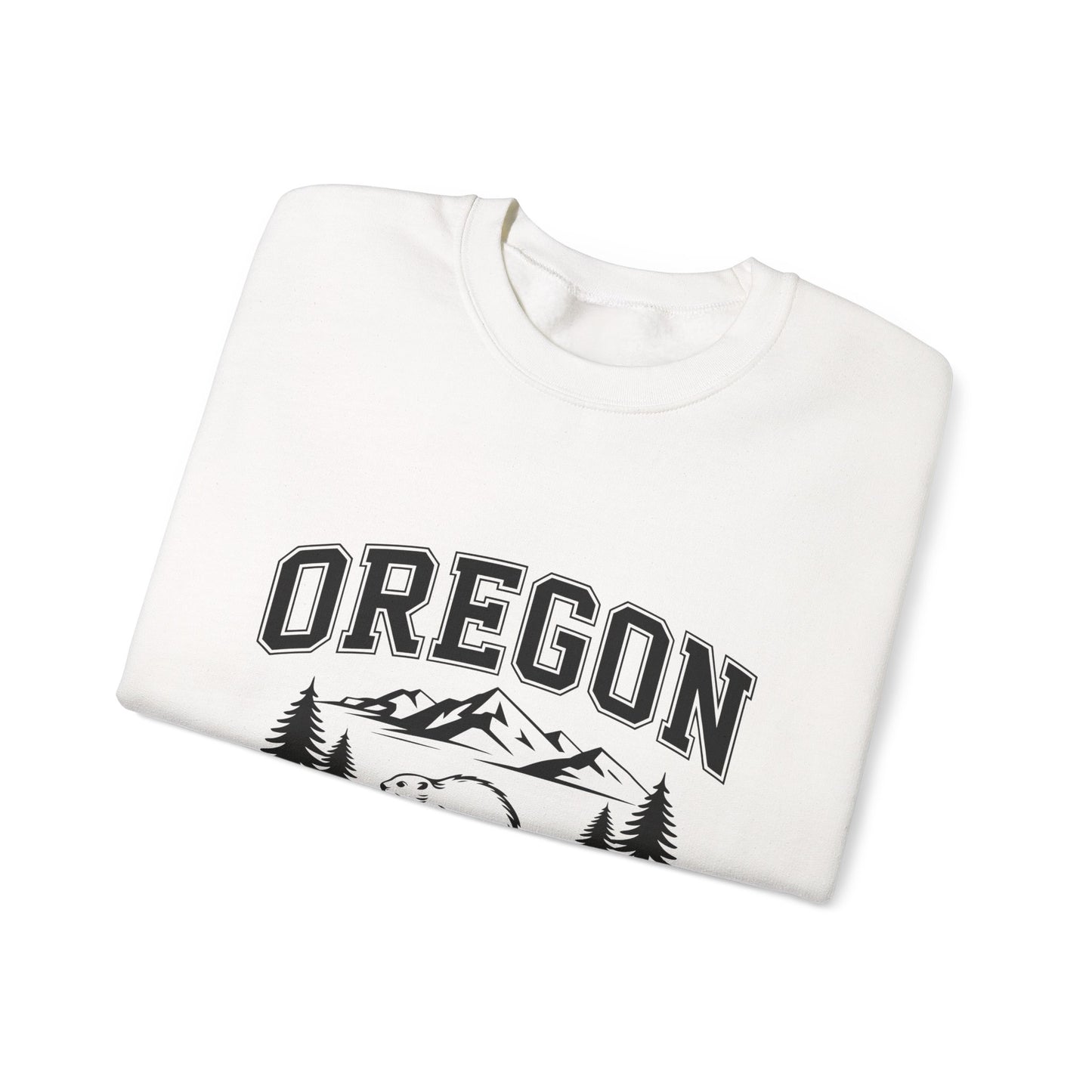 Oregon Adventure Sweatshirt - Cozy State Pride Crewneck, Great for Gifts, Travel, Fall, and Outdoor Lovers, Unisex Casual Wear