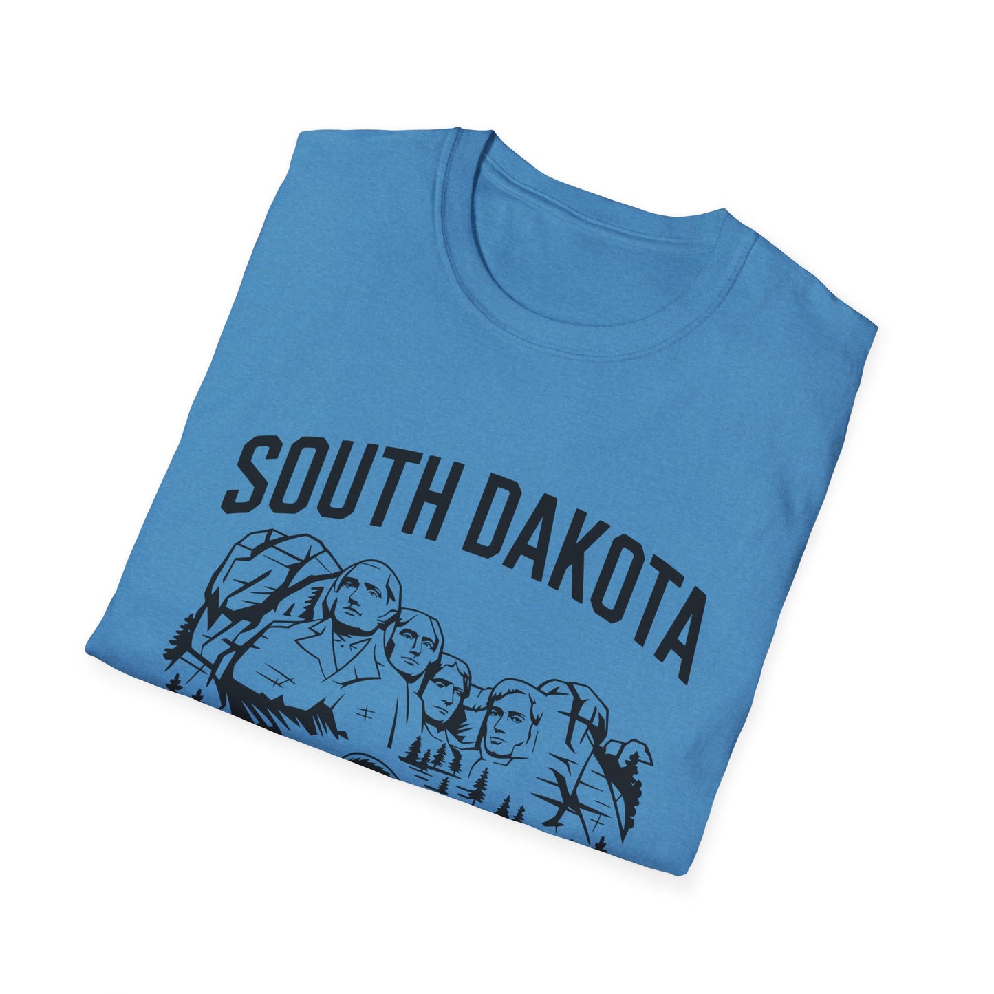 South Dakota Vintage T-Shirt, Unisex Graphic Tee, Midwest Souvenir Shirt, State Pride Apparel, Travel Gift for Him and Her