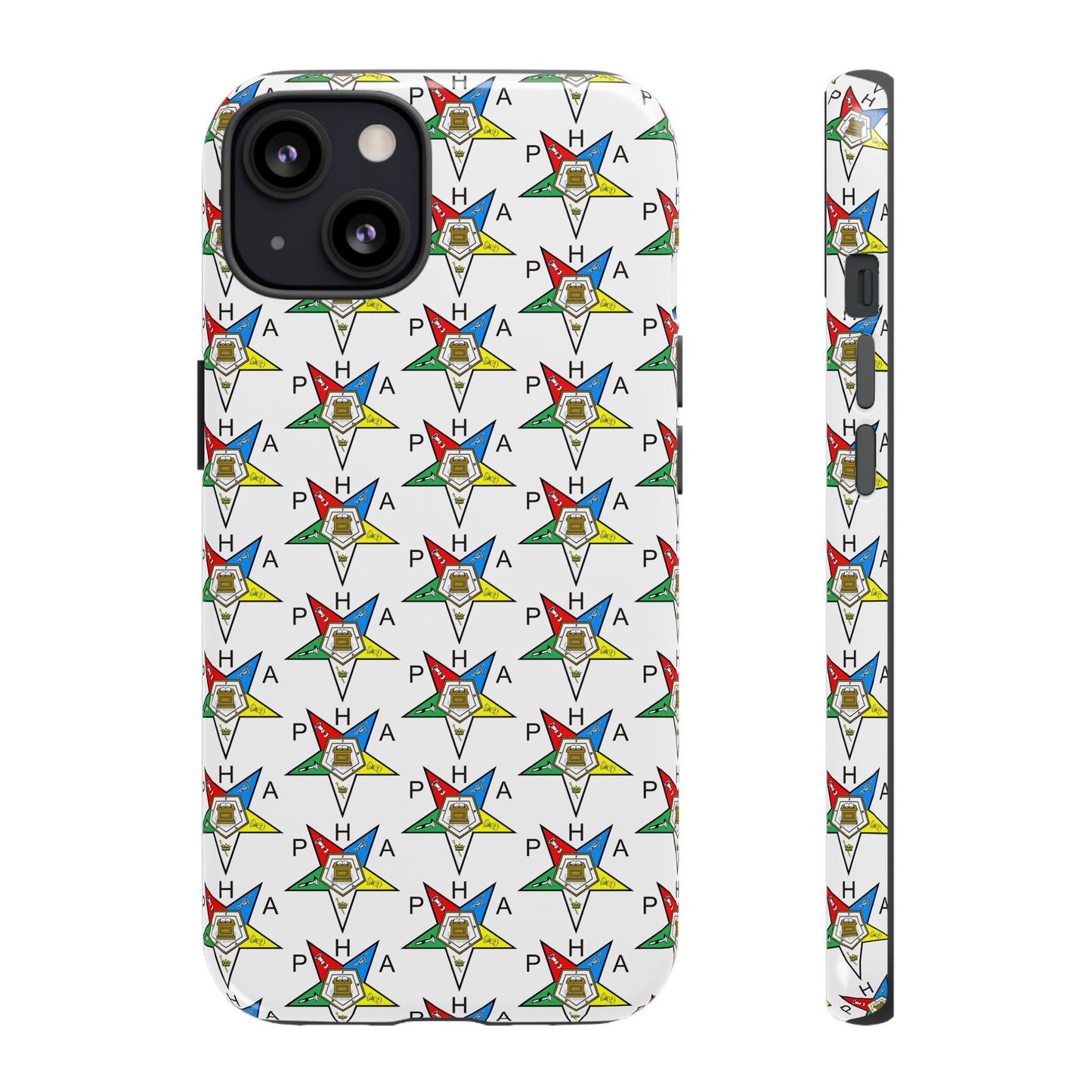 Colorful Phone Case for Tough Cases Lovers, Customizable Phone Accessories, Unique Gift, Durable Phone Cover, Fun Patterned Case
