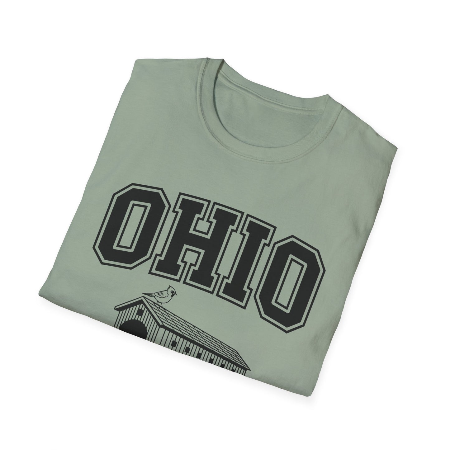 Vintage Ohio T-Shirt, Buckeye State Tee, Unisex Graphic Shirt, Ohio Pride Apparel, Gift for Ohioans