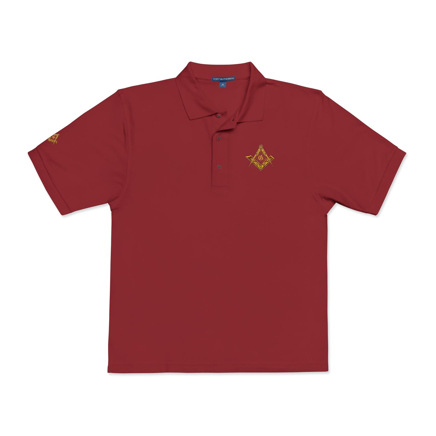 Stylish Unisex Polo Shirt with Embroidered Designs – Perfect for Casual & Formal Occasions