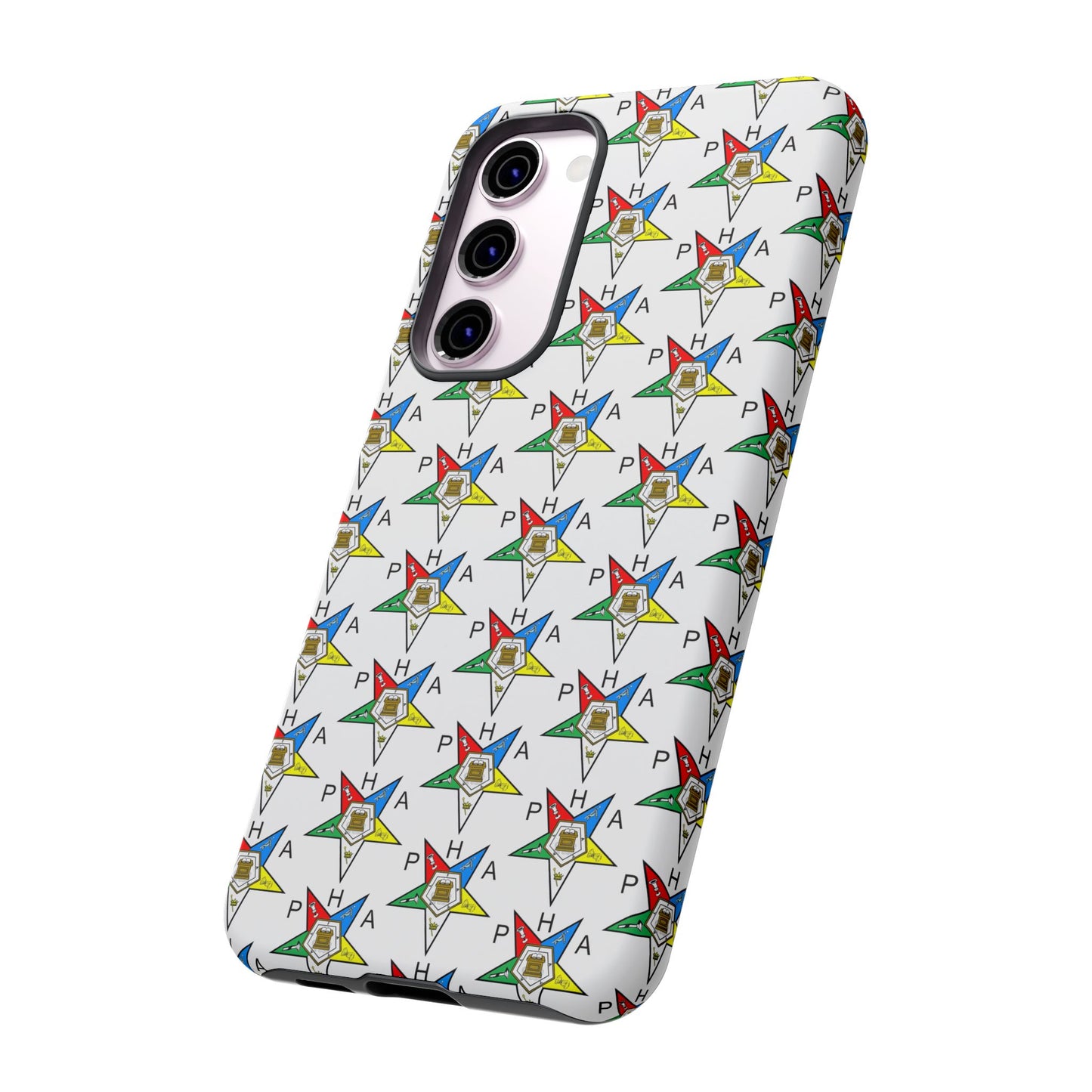 Colorful Phone Case for Tough Cases Lovers, Customizable Phone Accessories, Unique Gift, Durable Phone Cover, Fun Patterned Case