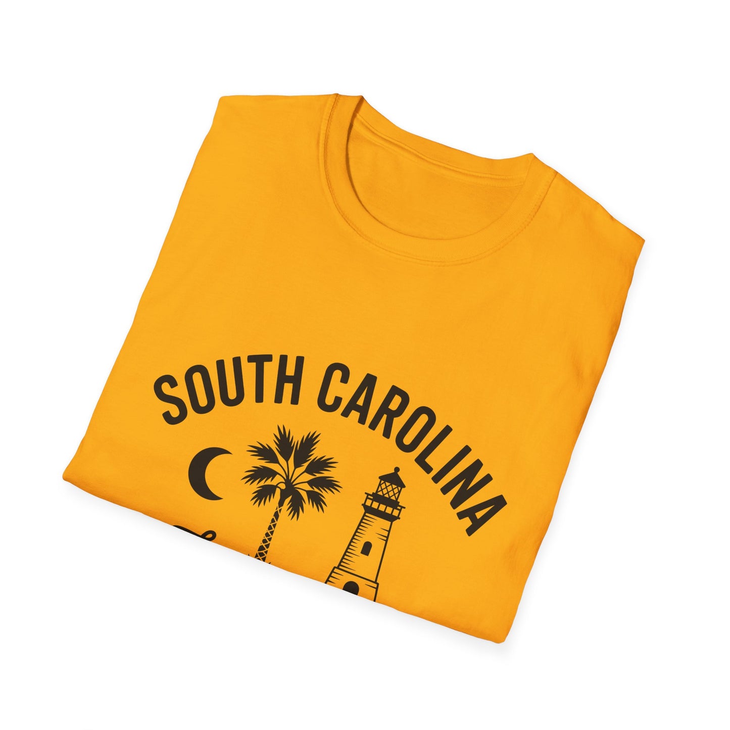 South Carolina Palmetto State T-Shirt, Cool State Pride Tee, Unisex Graphic Shirt, Vacation Souvenir Top, Gifts for Travelers