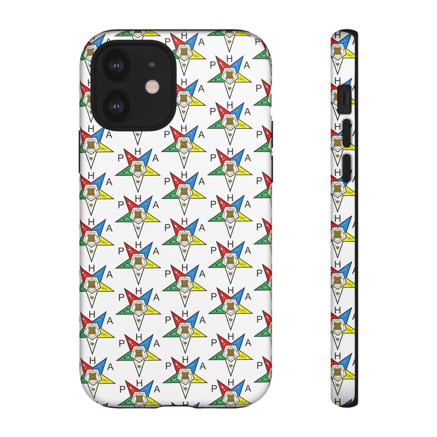 Colorful Phone Case for Tough Cases Lovers, Customizable Phone Accessories, Unique Gift, Durable Phone Cover, Fun Patterned Case