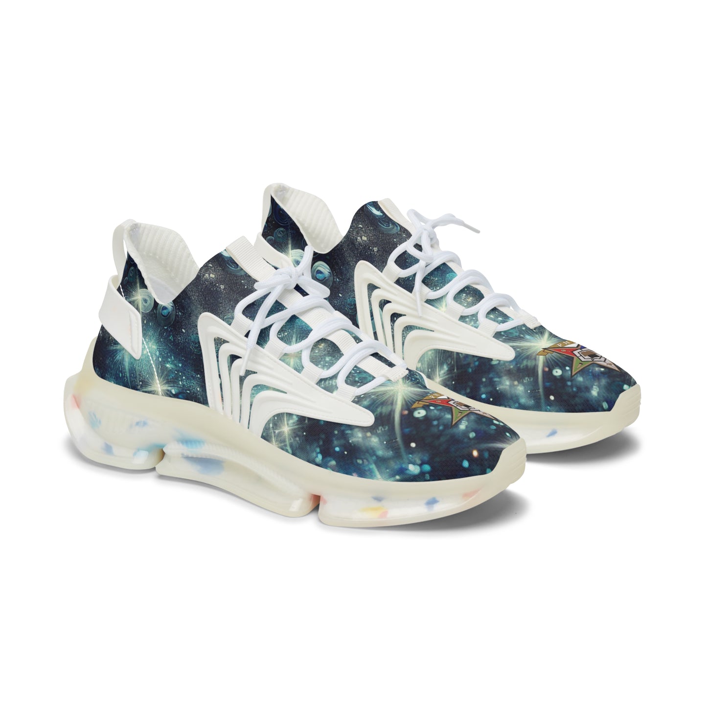 Cosmic Women’s Mesh Sneakers - Stylish, Lightweight Athletic Footwear for Everyday Wear, Fitness, Fashion, Gift Ideas, Space Lovers
