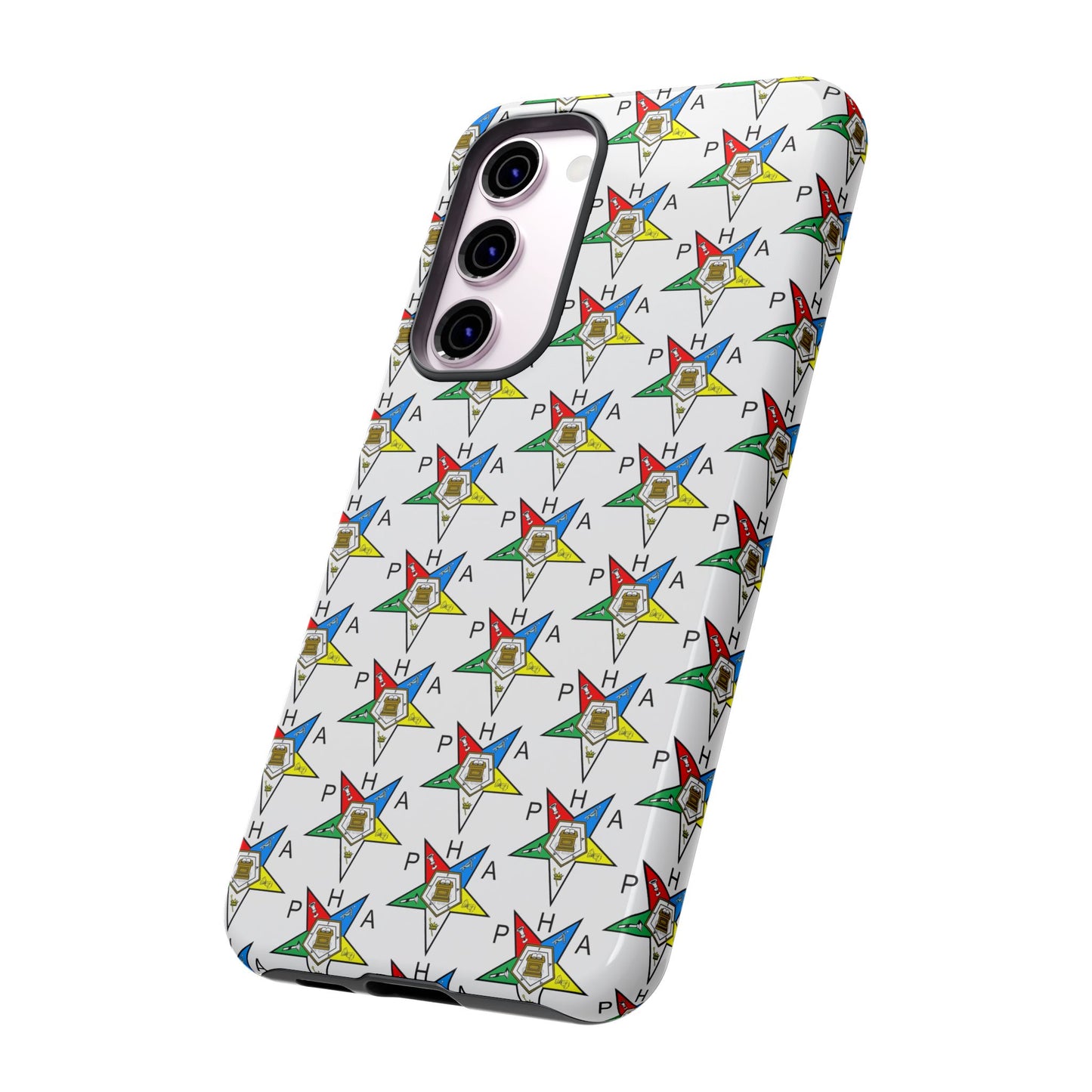Colorful Phone Case for Tough Cases Lovers, Customizable Phone Accessories, Unique Gift, Durable Phone Cover, Fun Patterned Case