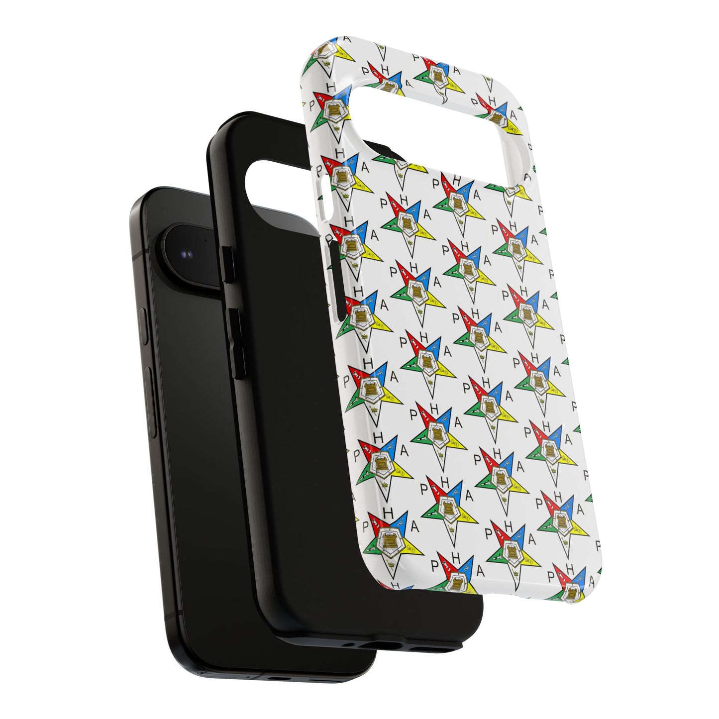 Colorful Phone Case for Tough Cases Lovers, Customizable Phone Accessories, Unique Gift, Durable Phone Cover, Fun Patterned Case