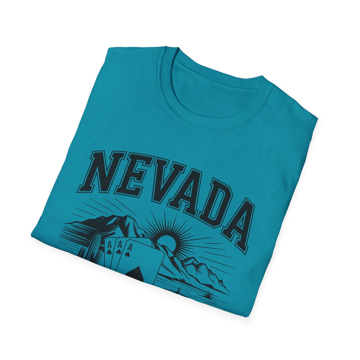 Nevada Vintage Graphic T-Shirt, Unisex Cool Tee, Casual Wear, Travel Souvenir, Gift for Nevada Lovers, Summer Style