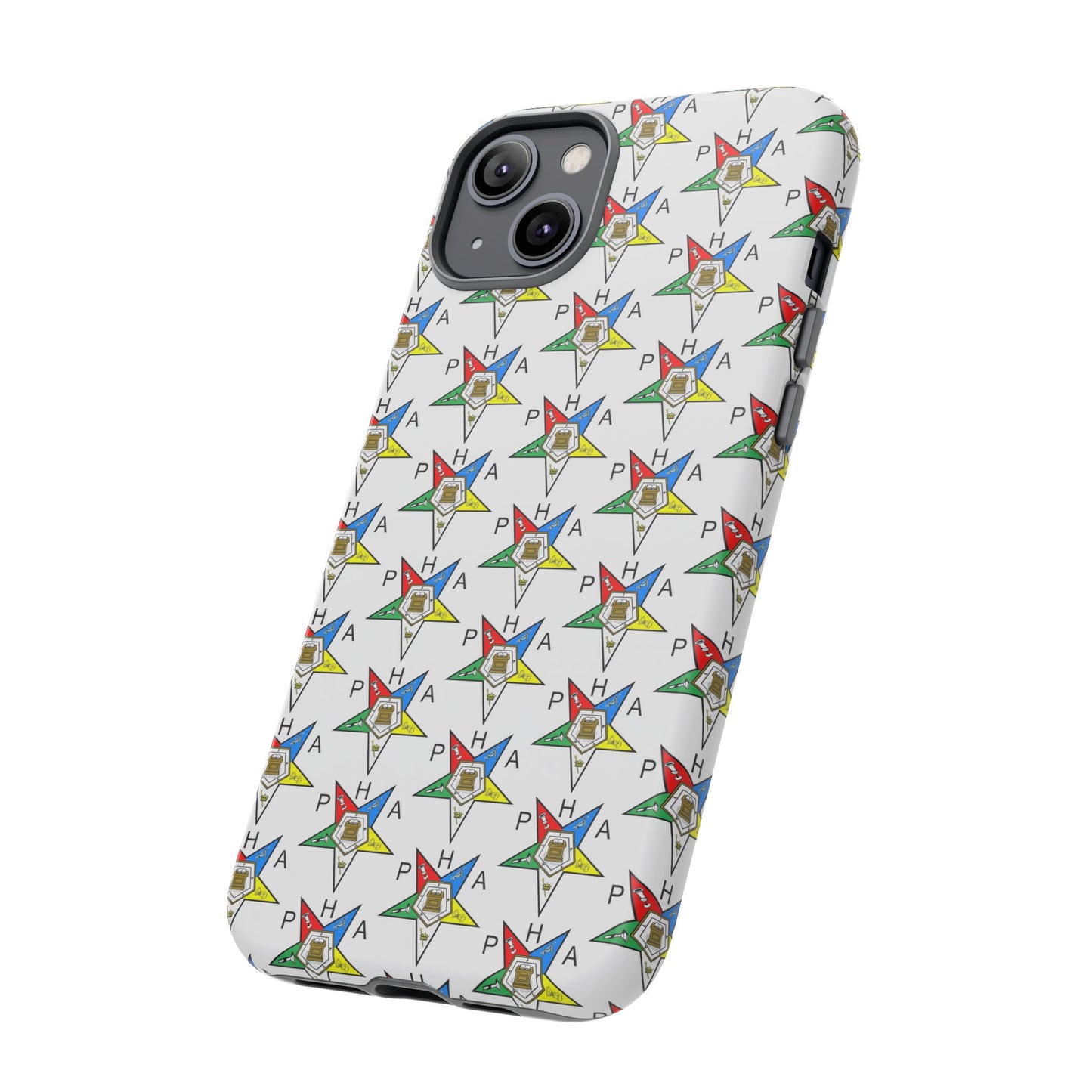 Colorful Phone Case for Tough Cases Lovers, Customizable Phone Accessories, Unique Gift, Durable Phone Cover, Fun Patterned Case