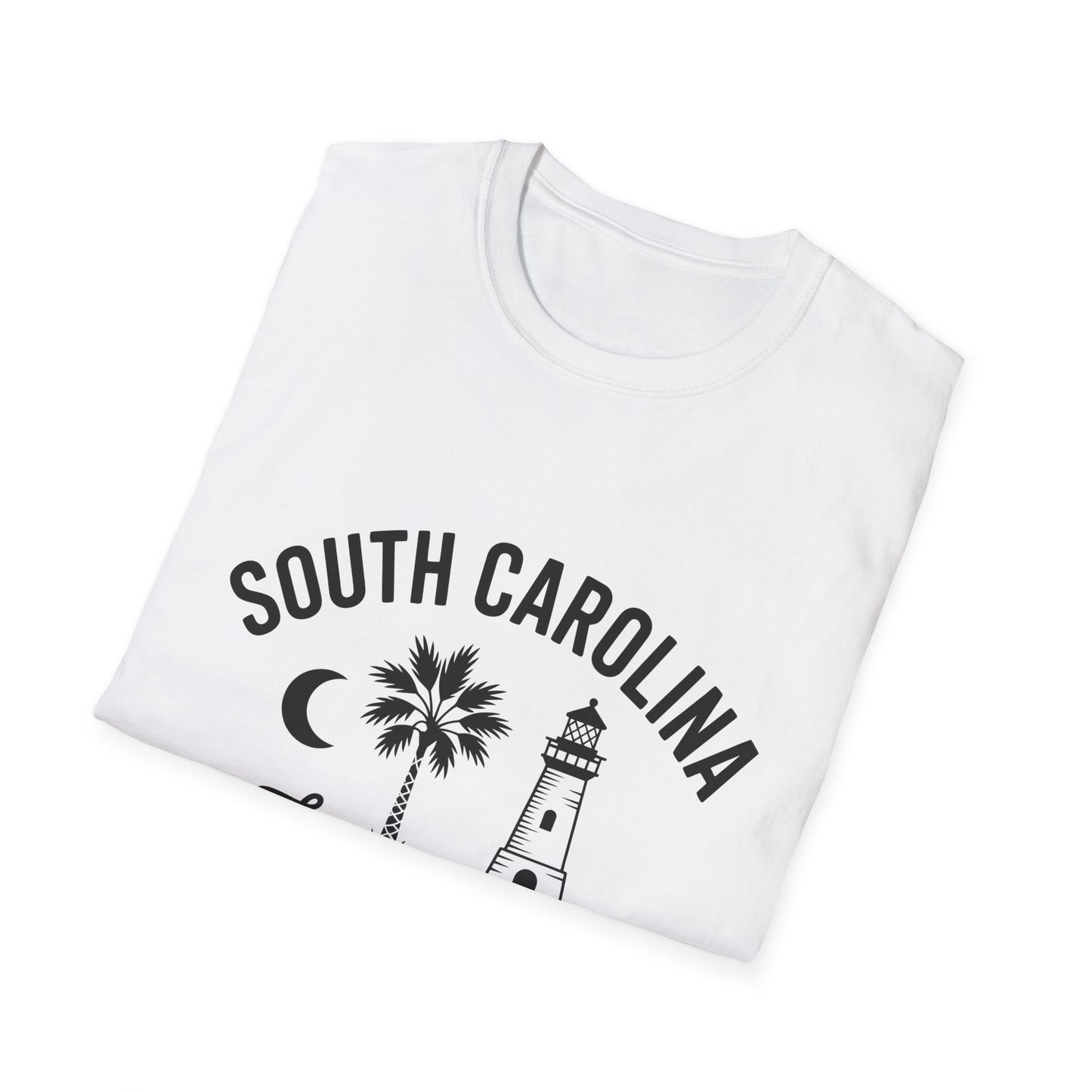 South Carolina Palmetto State T-Shirt, Cool State Pride Tee, Unisex Graphic Shirt, Vacation Souvenir Top, Gifts for Travelers