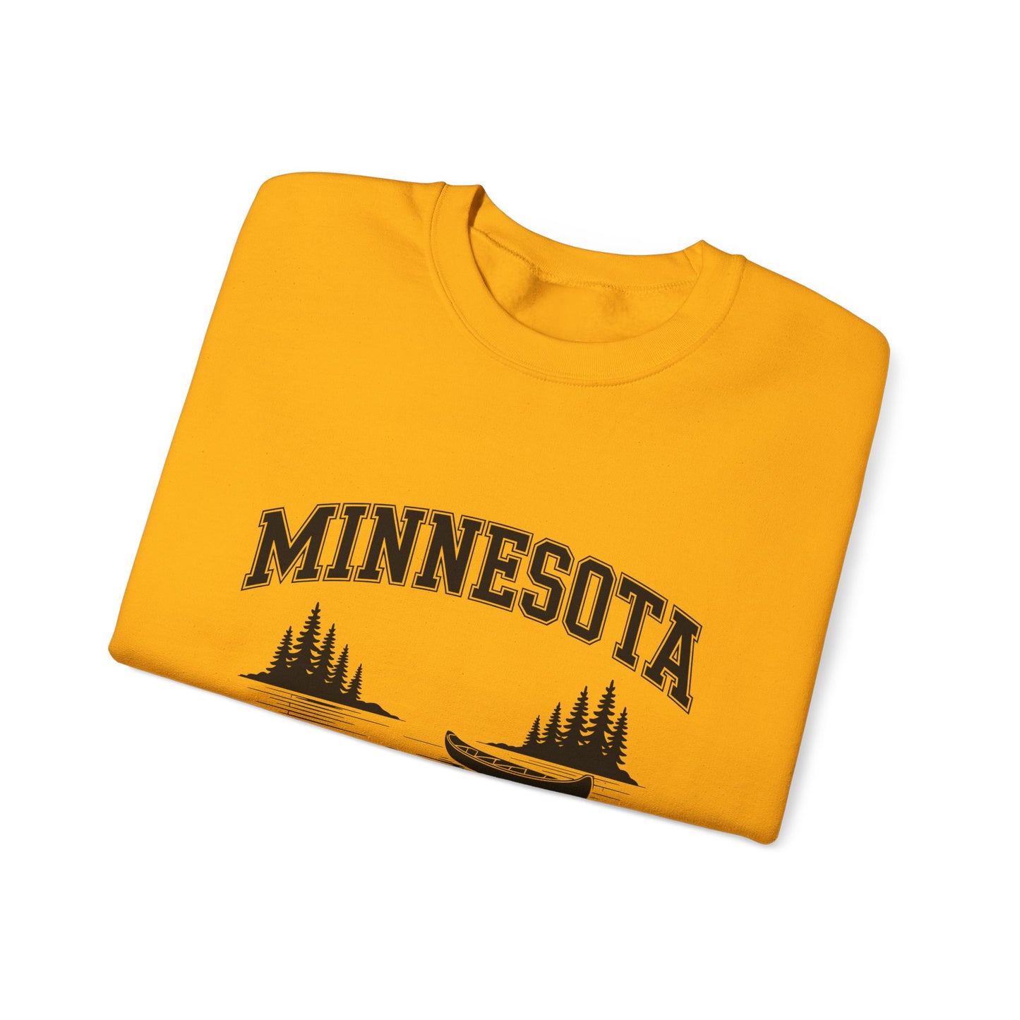 Minnesota Vintage Crewneck Sweatshirt, Cozy Sweatshirt, Gift for Travelers, Lake Life Apparel, Unisex Pullover