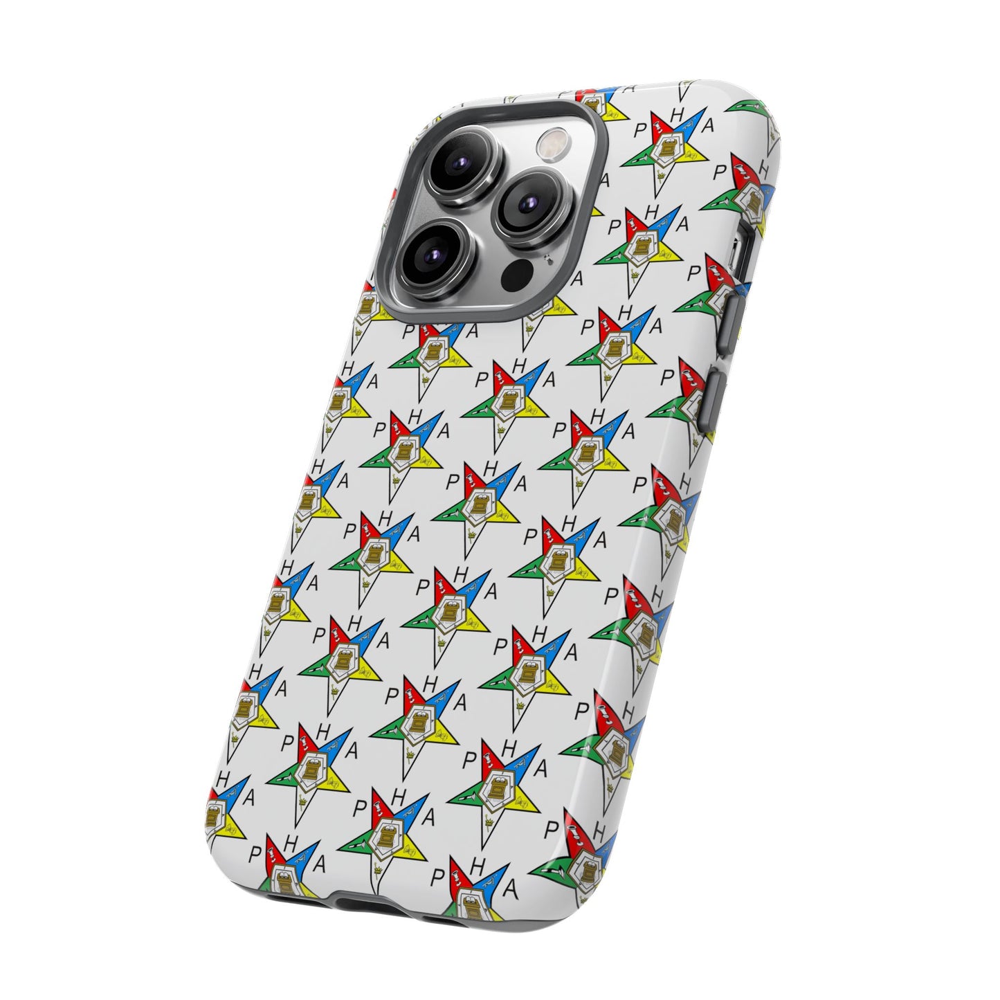 Colorful Phone Case for Tough Cases Lovers, Customizable Phone Accessories, Unique Gift, Durable Phone Cover, Fun Patterned Case