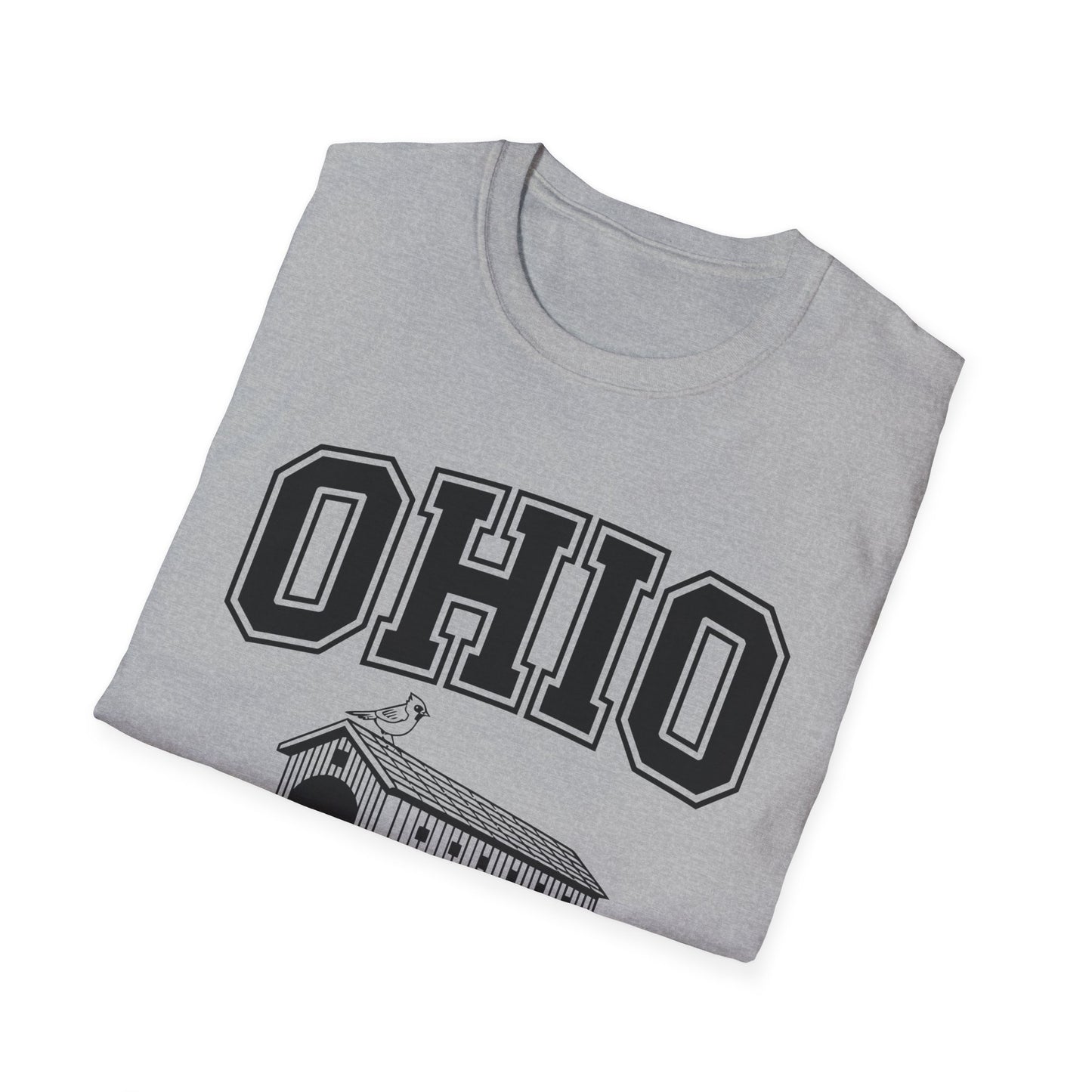 Vintage Ohio T-Shirt, Buckeye State Tee, Unisex Graphic Shirt, Ohio Pride Apparel, Gift for Ohioans