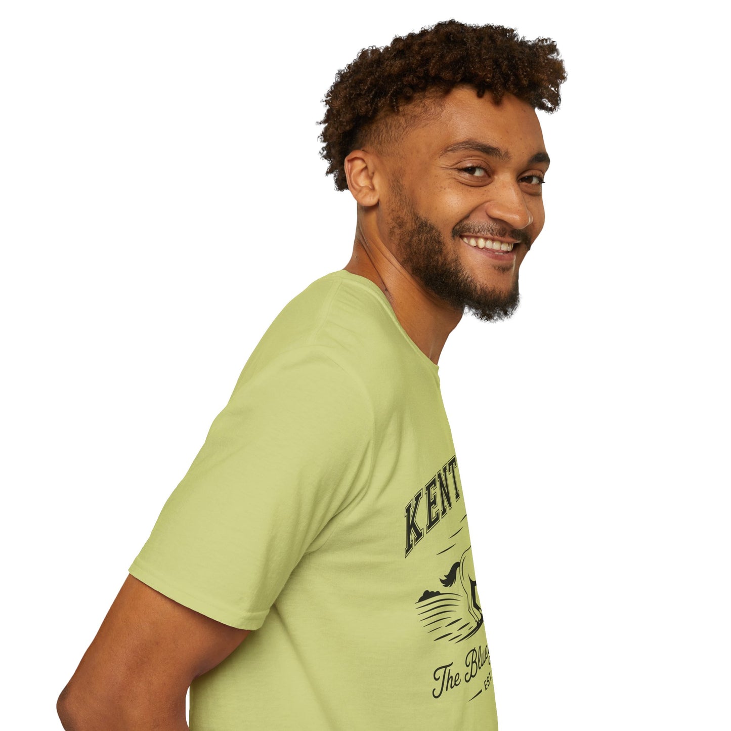 Kentucky Bluegrass State Unisex Softstyle T-Shirt, Casual Tee, Souvenir Apparel, Gift for Travelers, Vintage Graphic Tee