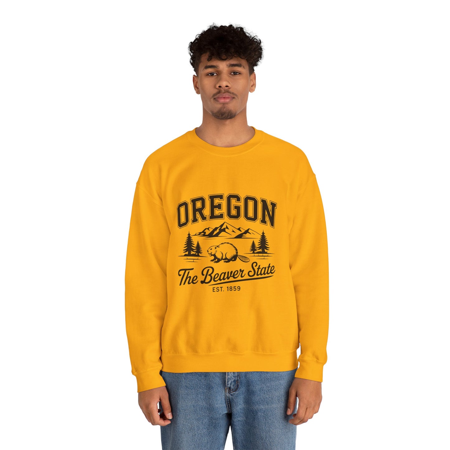 Oregon Adventure Sweatshirt - Cozy State Pride Crewneck, Great for Gifts, Travel, Fall, and Outdoor Lovers, Unisex Casual Wear