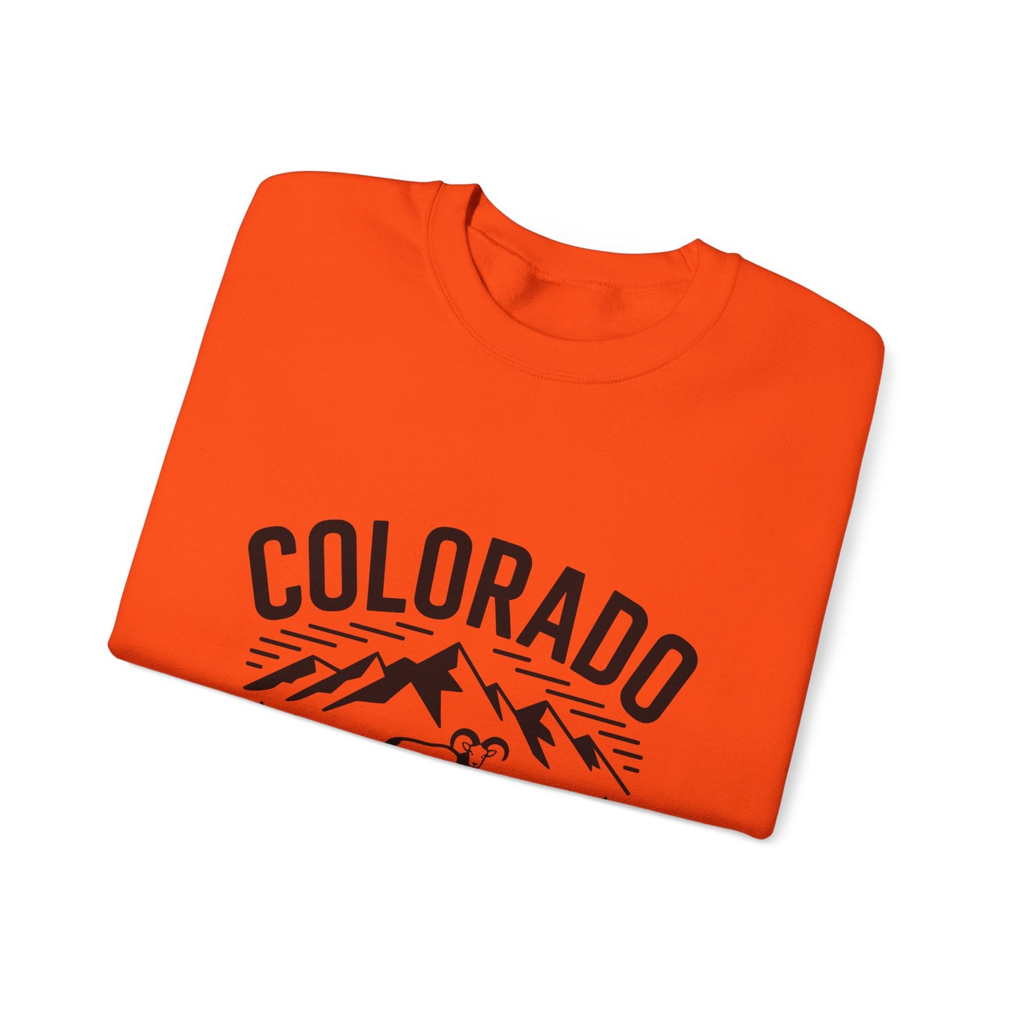 Colorado Adventure Crewneck Sweatshirt - Cozy State Pride Apparel for Outdoor Lovers, Gifts for Tourists & Nature Enthusiasts