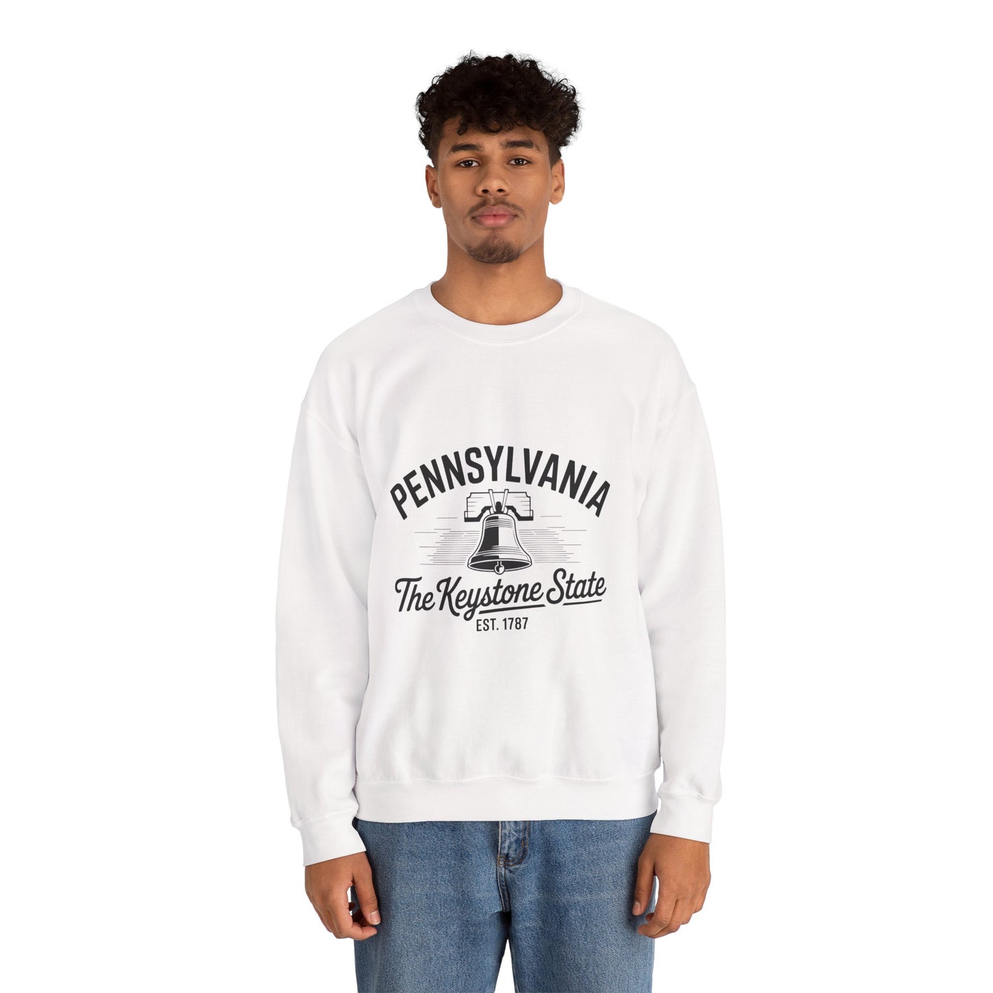 Pennsylvania Crewneck Sweatshirt, Cozy State Pride Apparel, Unisex Sweatshirt, Perfect for Gift Giving, Casual Outfit