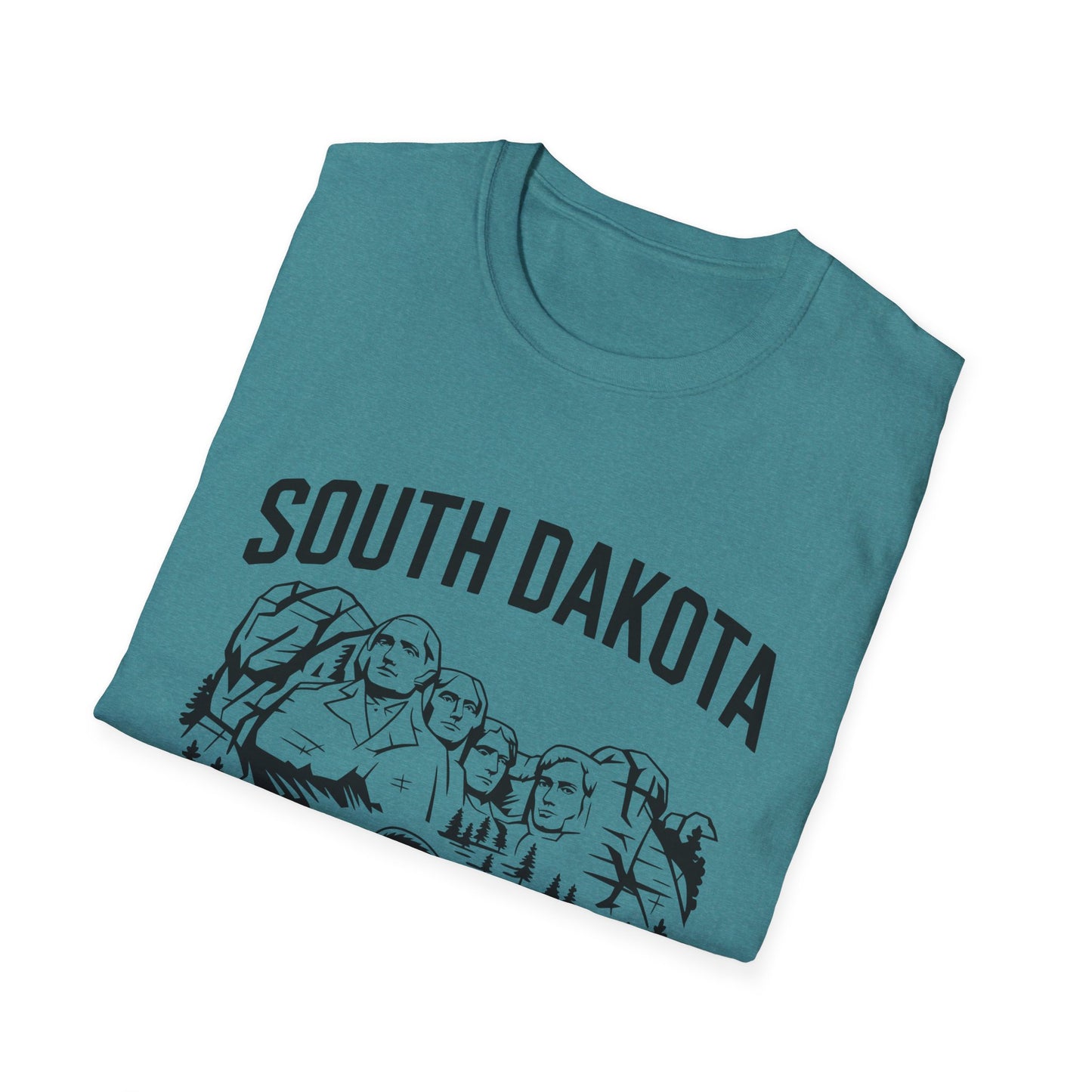 South Dakota Vintage T-Shirt, Unisex Graphic Tee, Midwest Souvenir Shirt, State Pride Apparel, Travel Gift for Him and Her