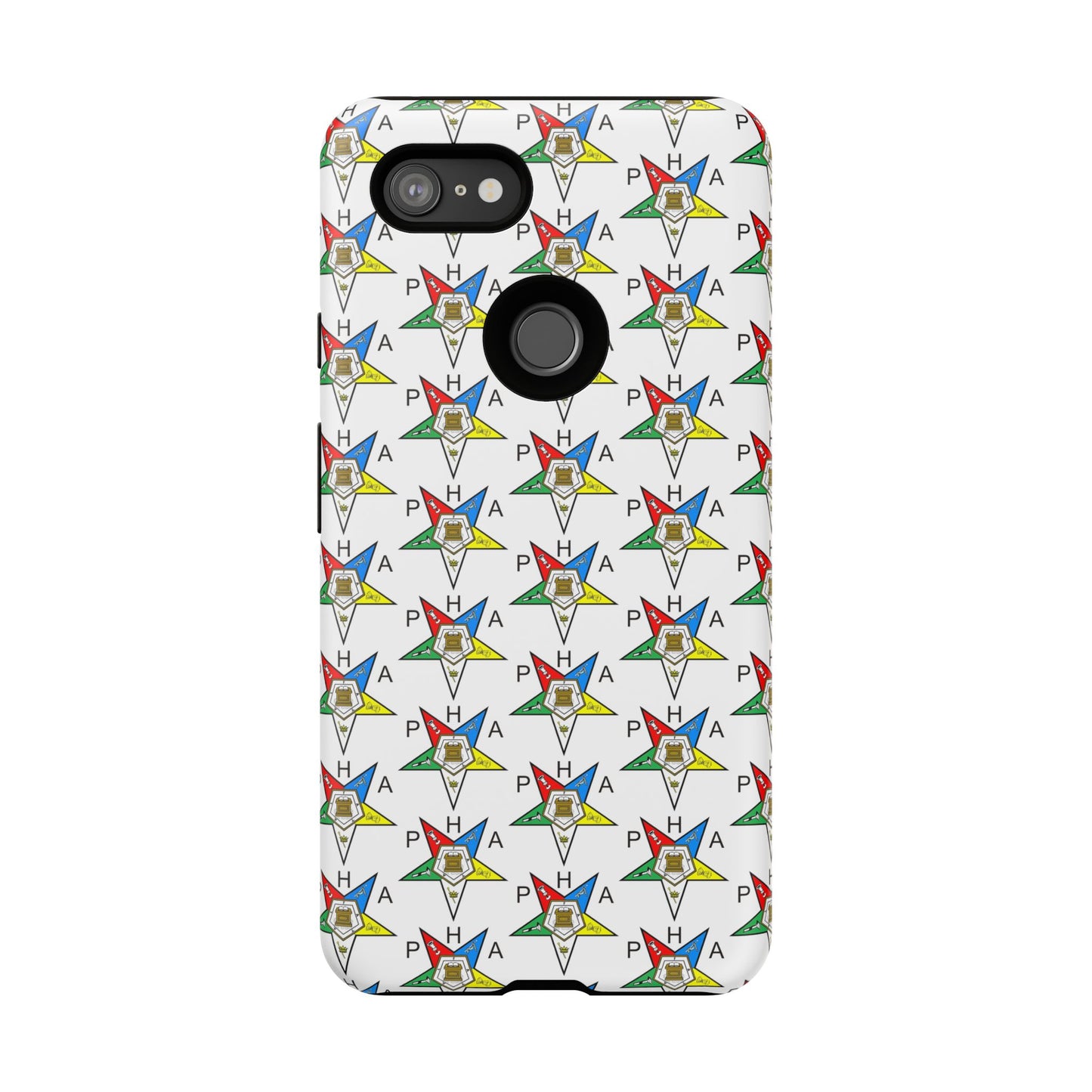 Colorful Phone Case for Tough Cases Lovers, Customizable Phone Accessories, Unique Gift, Durable Phone Cover, Fun Patterned Case