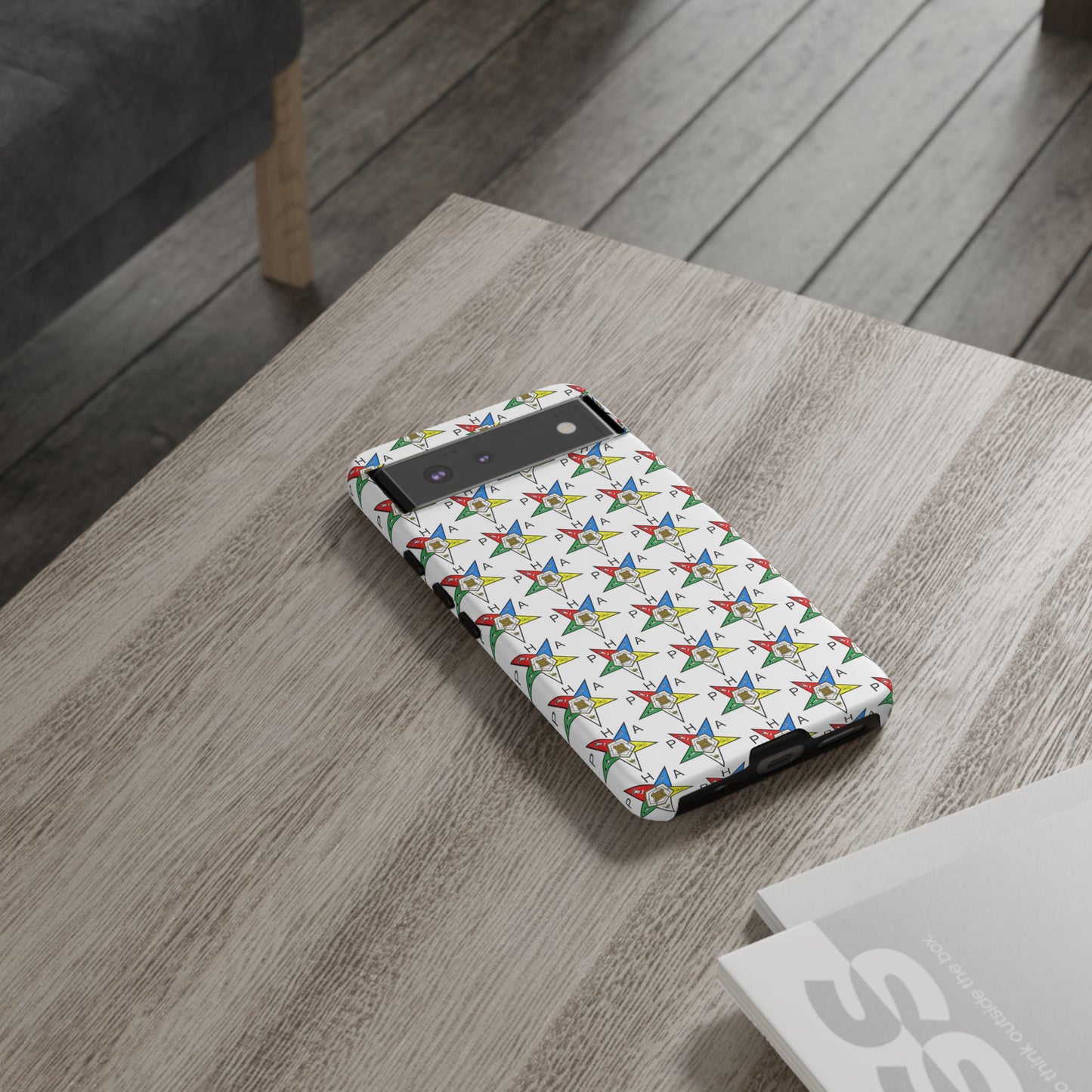 Colorful Phone Case for Tough Cases Lovers, Customizable Phone Accessories, Unique Gift, Durable Phone Cover, Fun Patterned Case