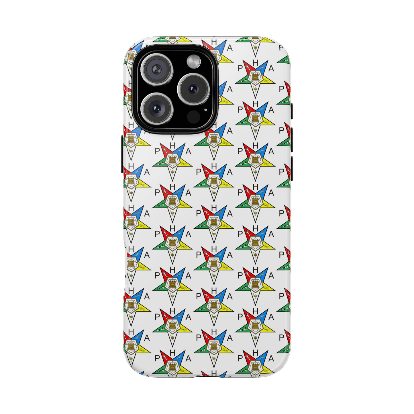 Colorful Phone Case for Tough Cases Lovers, Customizable Phone Accessories, Unique Gift, Durable Phone Cover, Fun Patterned Case