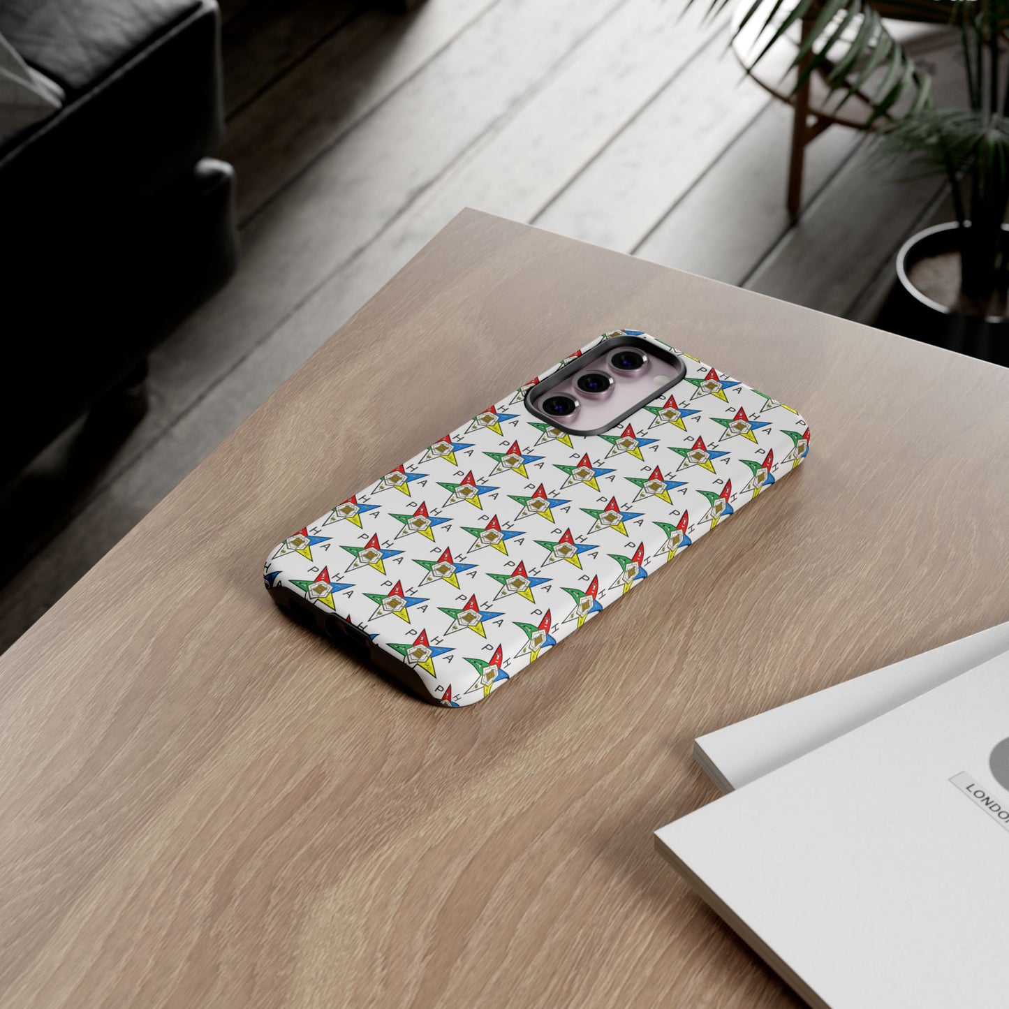 Colorful Phone Case for Tough Cases Lovers, Customizable Phone Accessories, Unique Gift, Durable Phone Cover, Fun Patterned Case