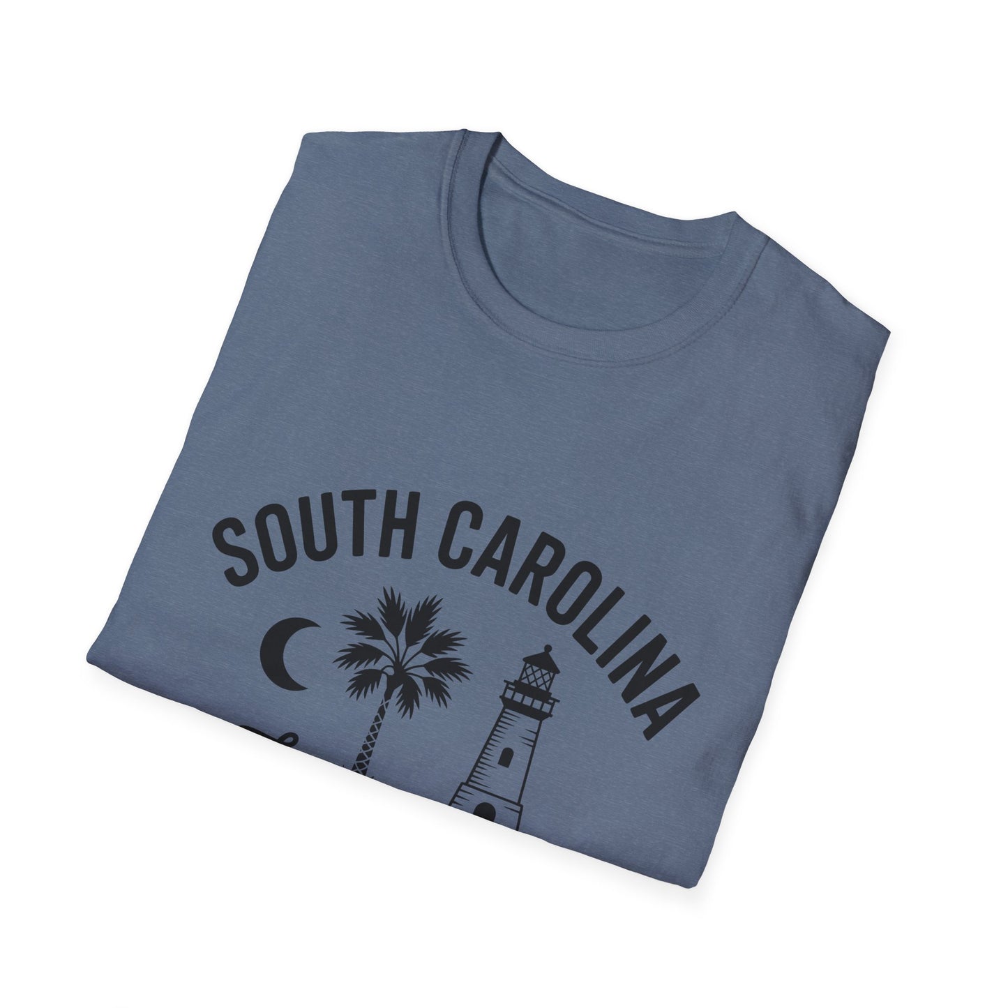 South Carolina Palmetto State T-Shirt, Cool State Pride Tee, Unisex Graphic Shirt, Vacation Souvenir Top, Gifts for Travelers