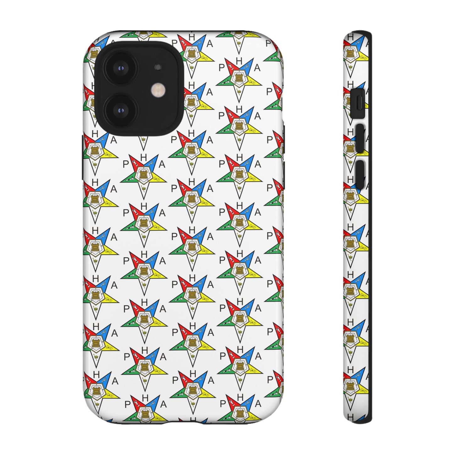 Colorful Phone Case for Tough Cases Lovers, Customizable Phone Accessories, Unique Gift, Durable Phone Cover, Fun Patterned Case