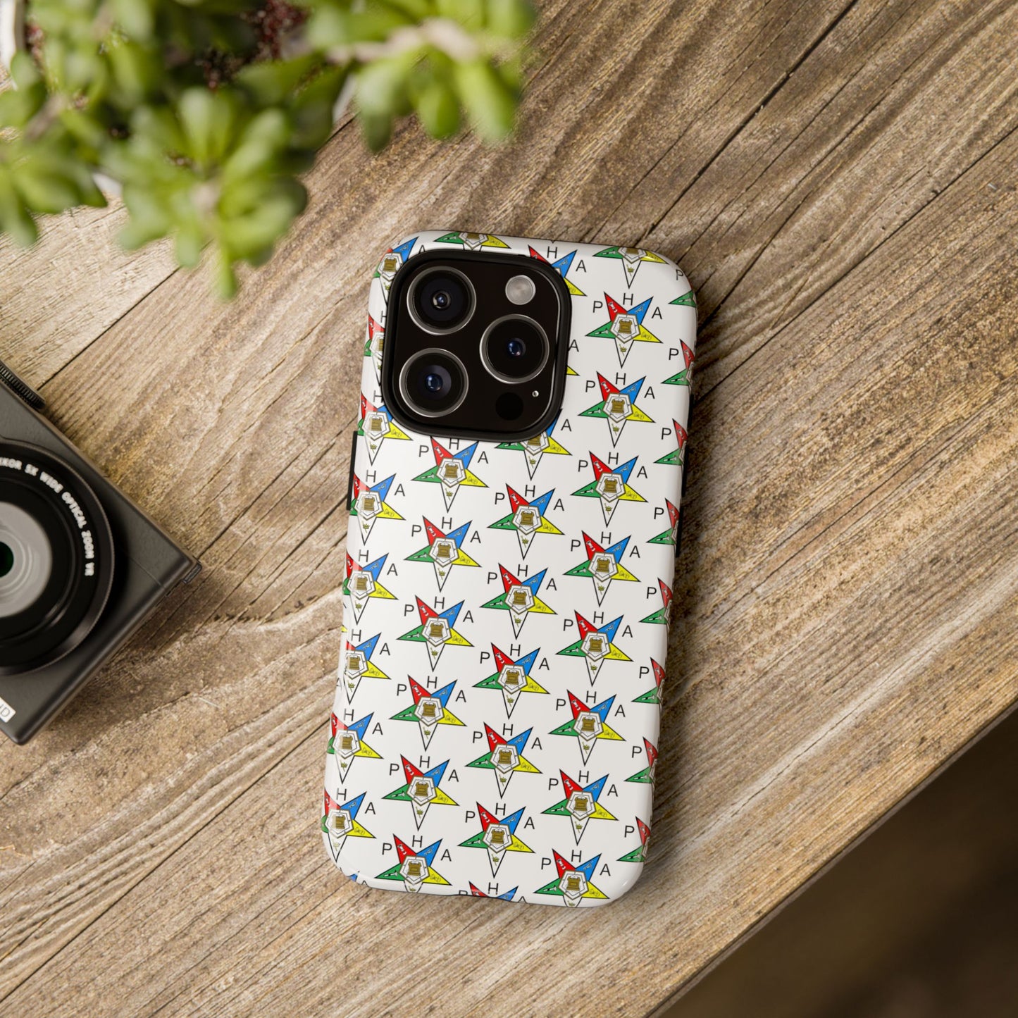 Colorful Phone Case for Tough Cases Lovers, Customizable Phone Accessories, Unique Gift, Durable Phone Cover, Fun Patterned Case