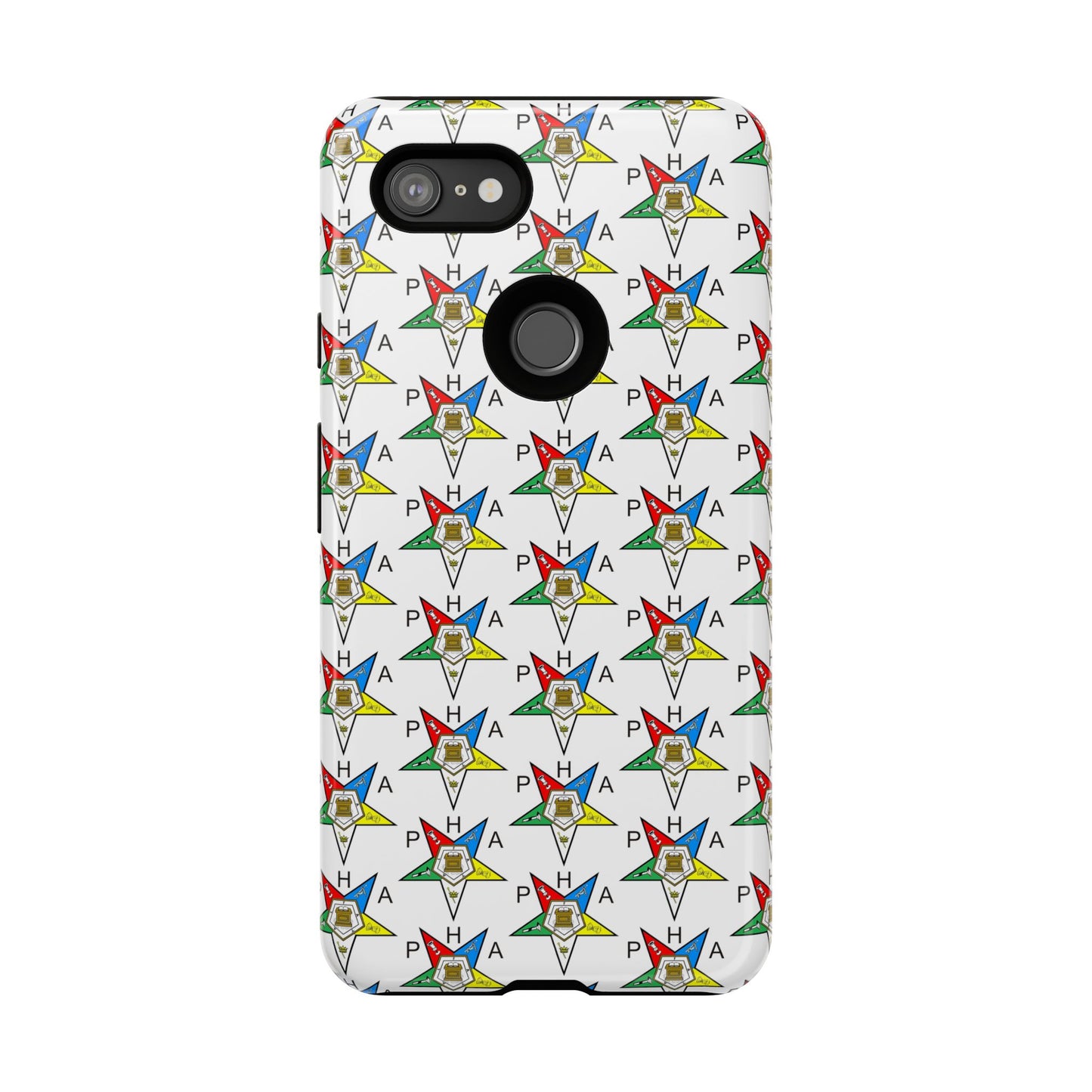 Colorful Phone Case for Tough Cases Lovers, Customizable Phone Accessories, Unique Gift, Durable Phone Cover, Fun Patterned Case