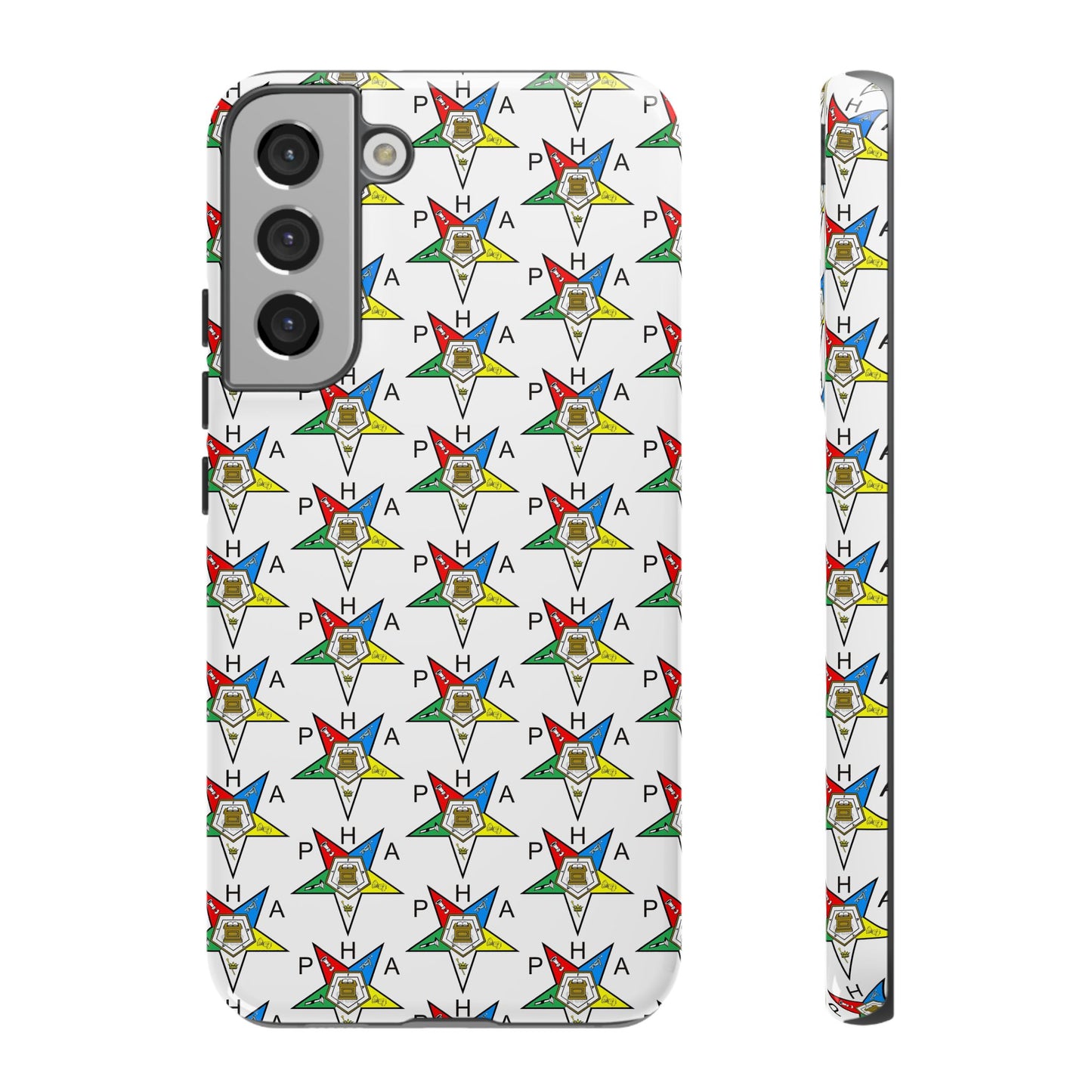 Colorful Phone Case for Tough Cases Lovers, Customizable Phone Accessories, Unique Gift, Durable Phone Cover, Fun Patterned Case