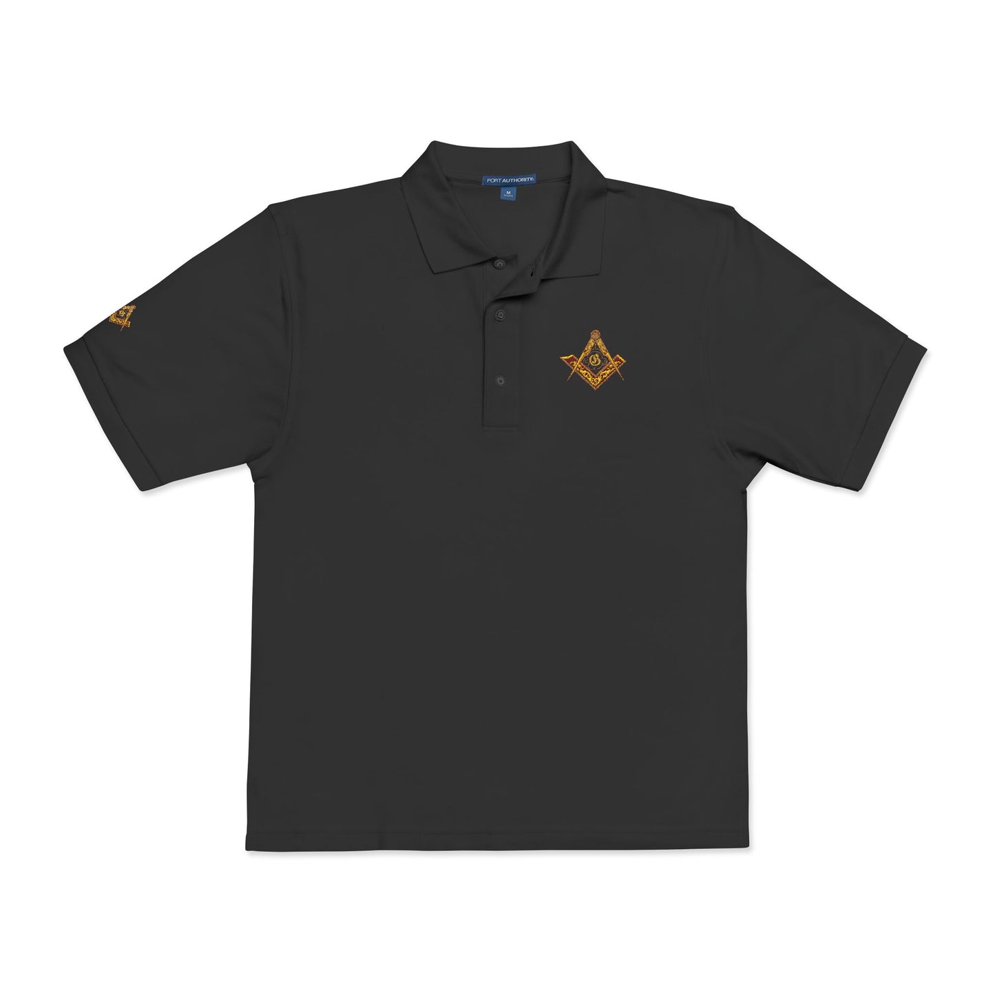 Stylish Unisex Polo Shirt with Embroidered Designs – Perfect for Casual & Formal Occasions