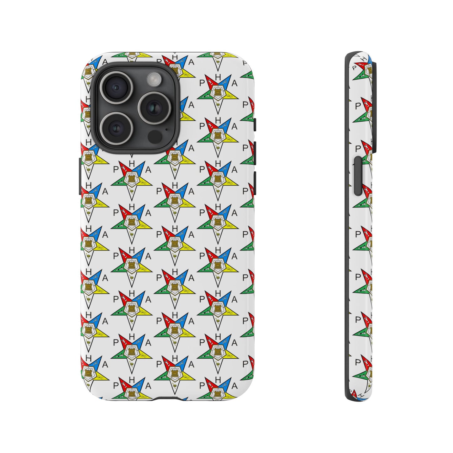 Colorful Phone Case for Tough Cases Lovers, Customizable Phone Accessories, Unique Gift, Durable Phone Cover, Fun Patterned Case